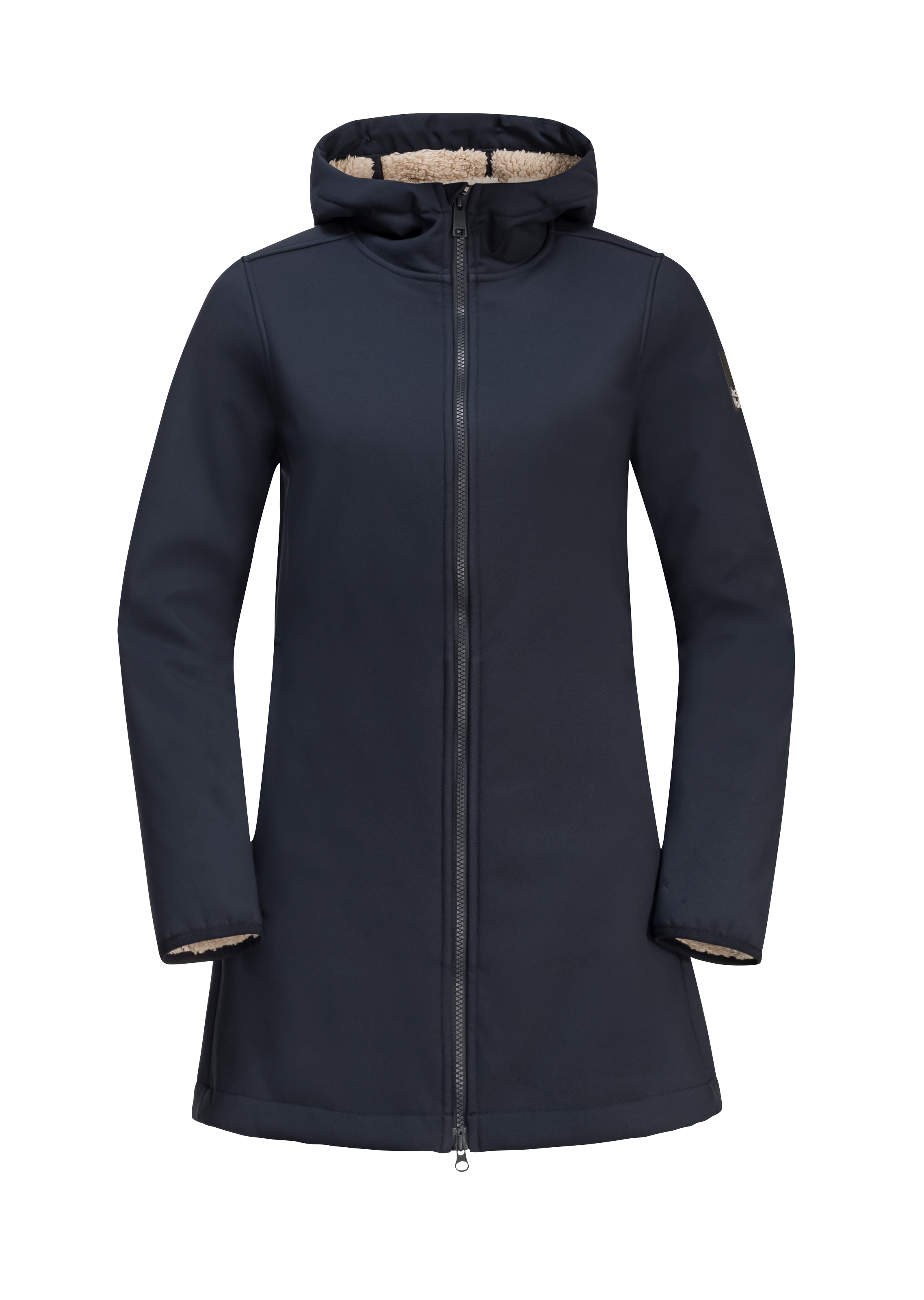 Jack Wolfskin Softshellmantel »WINDLAND COAT W«, mit Kapuze