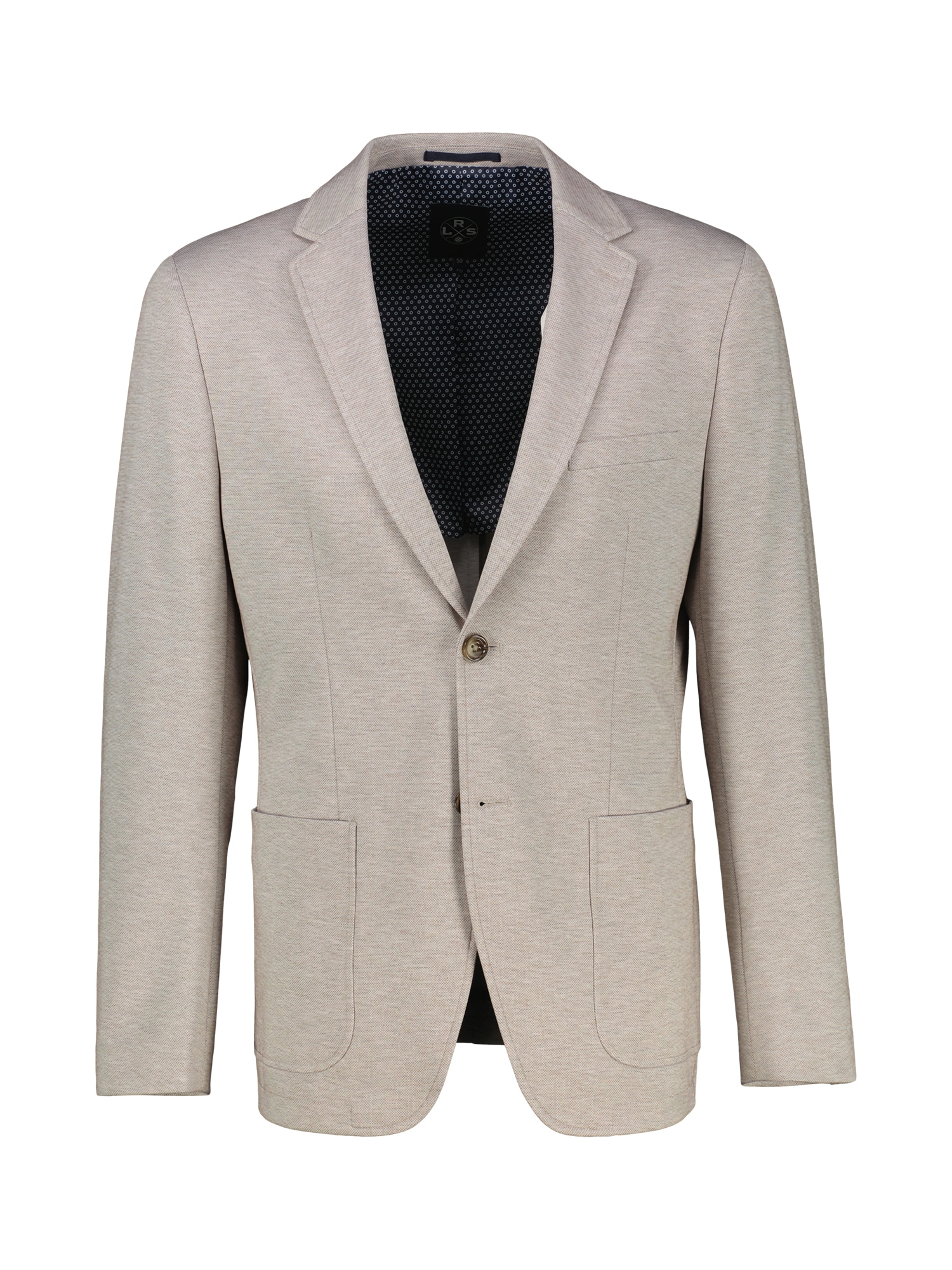 LERROS Jerseysakko »Leichter Jersey-Blazer mit bedrucktem Futter« Jersey mit Stretchanteil, bedrucktes Innenfutter, 2-Knopf-Design