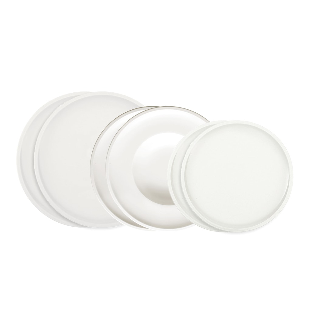 Villeroy & Boch Geschirr-Set "Tafelset Artesano Original 6er Set weiß"