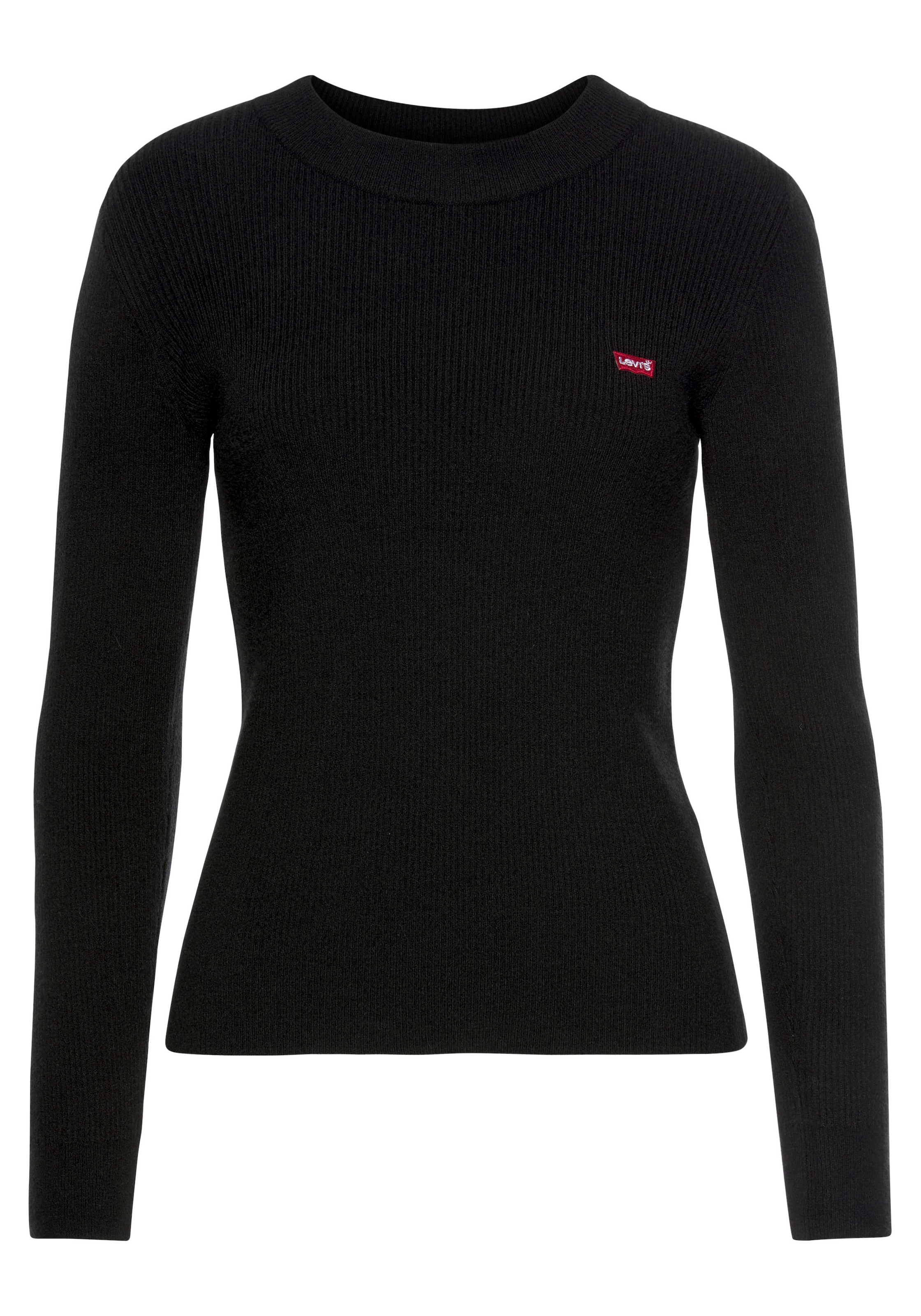 Levi's® Strickpullover »CREW RIB SWEATER«, mit Batwing Logo