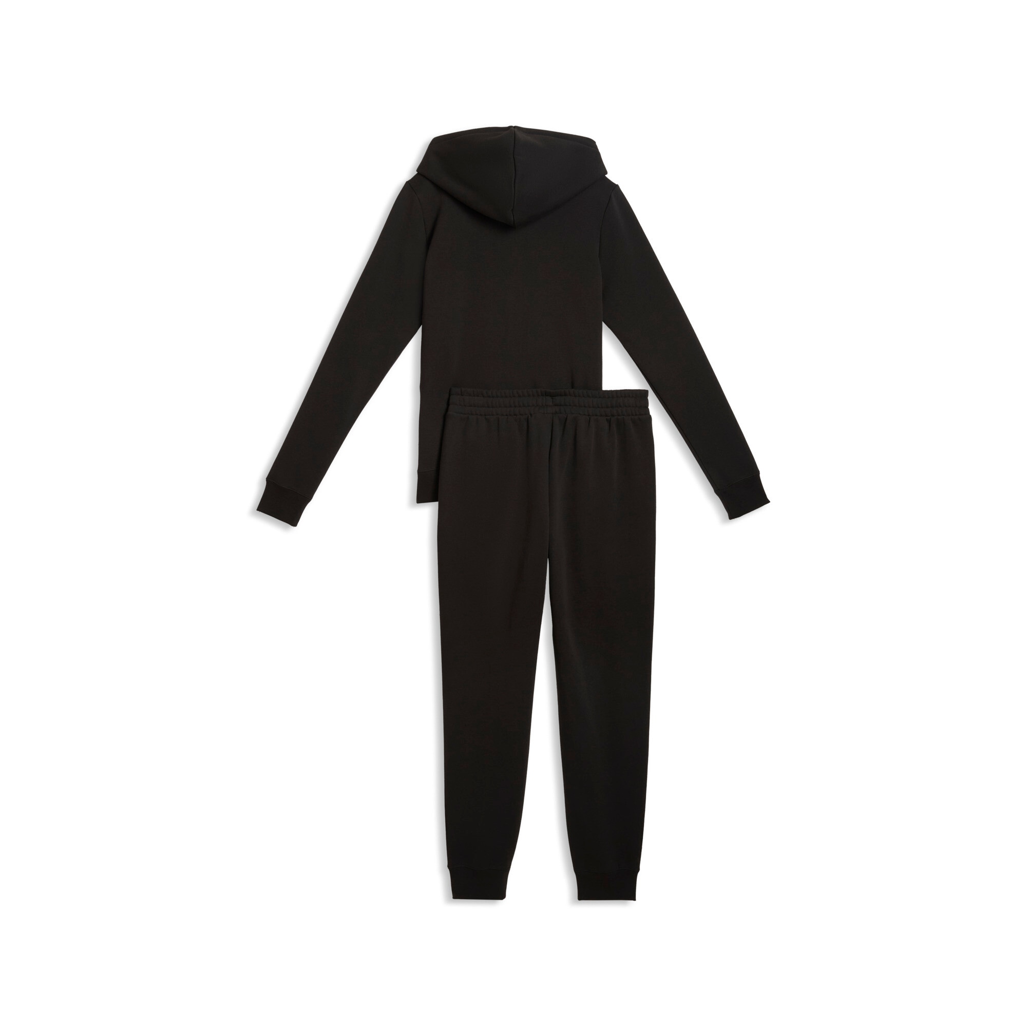 PUMA Trainingsanzug »HOODED SWEAT SUIT FULL-ZIP FL CL« 2 mit Kapuze, Regular Fit