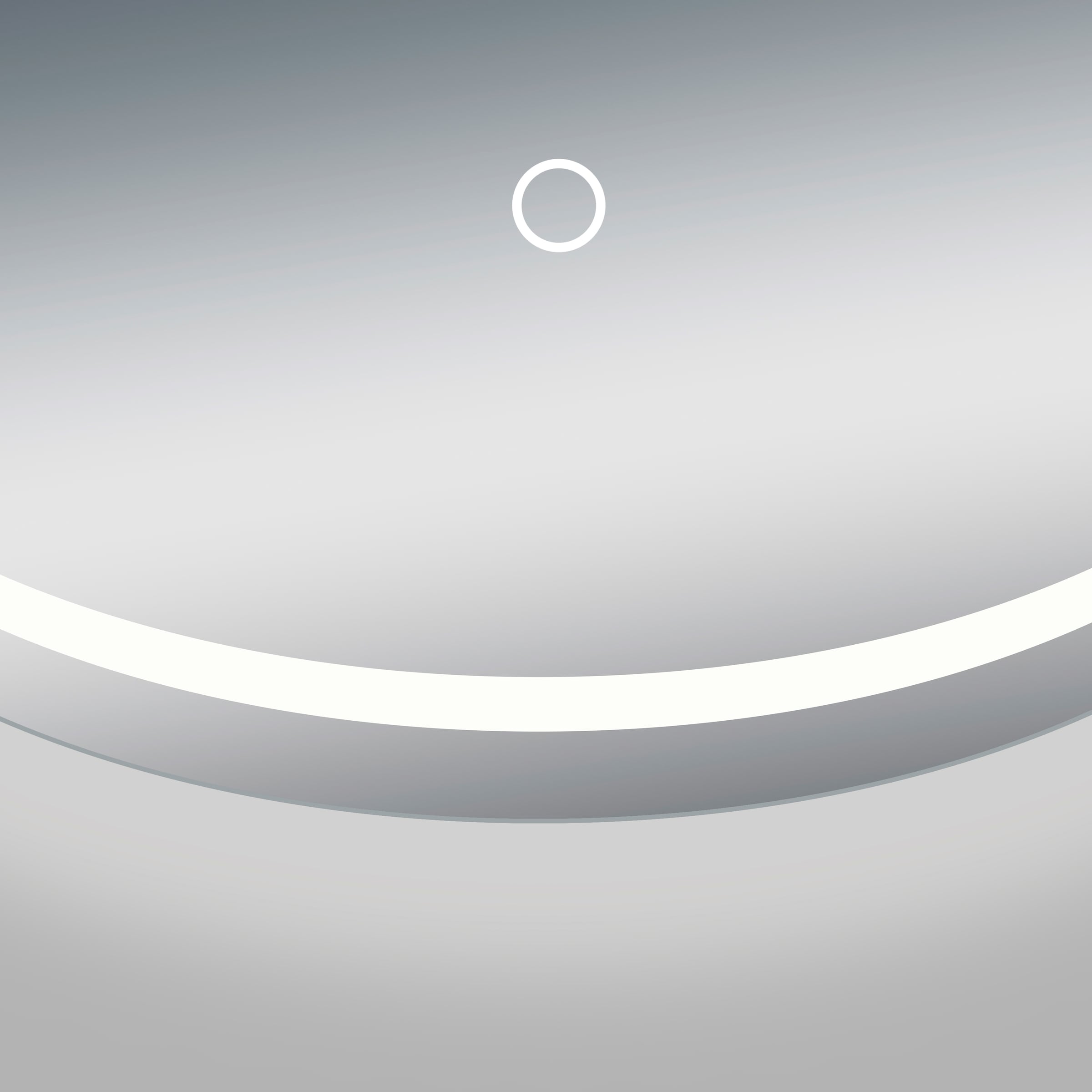 Talos Badspiegel »Moonshine« Durchmesser: 60 cm,, energiesparend, mit Sensorschalter