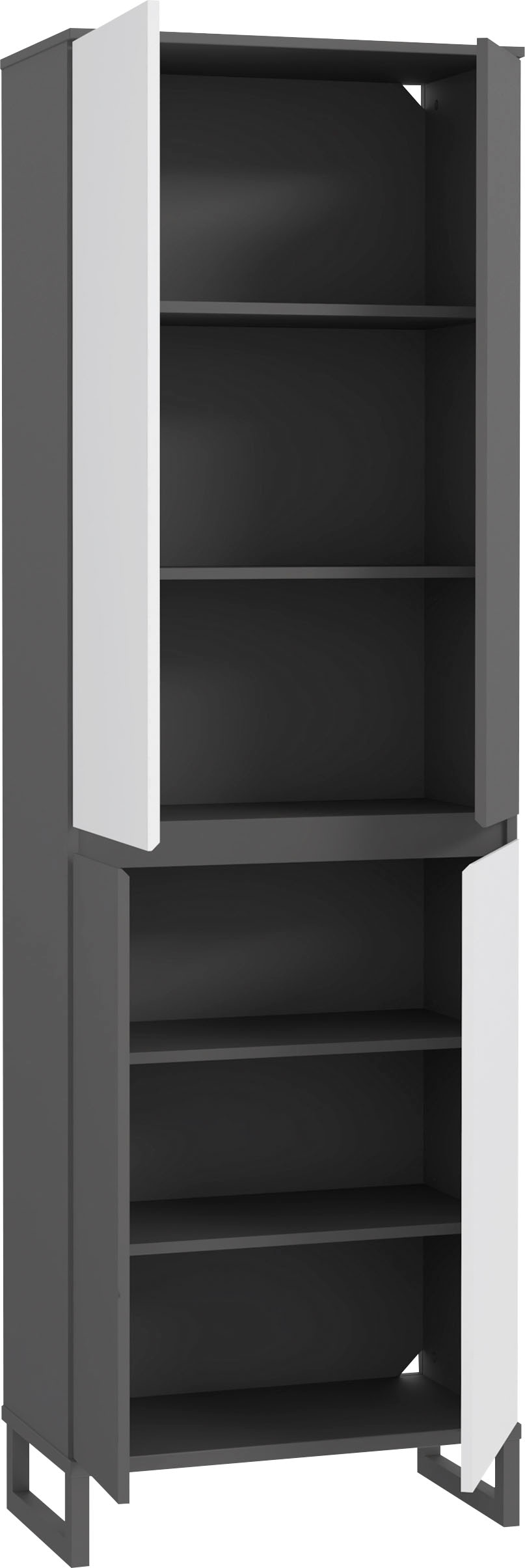FORTE Garderobenschrank »Quayle«, Stauraumschrank, Mehrzweckschrank, Höhe 201,7cm