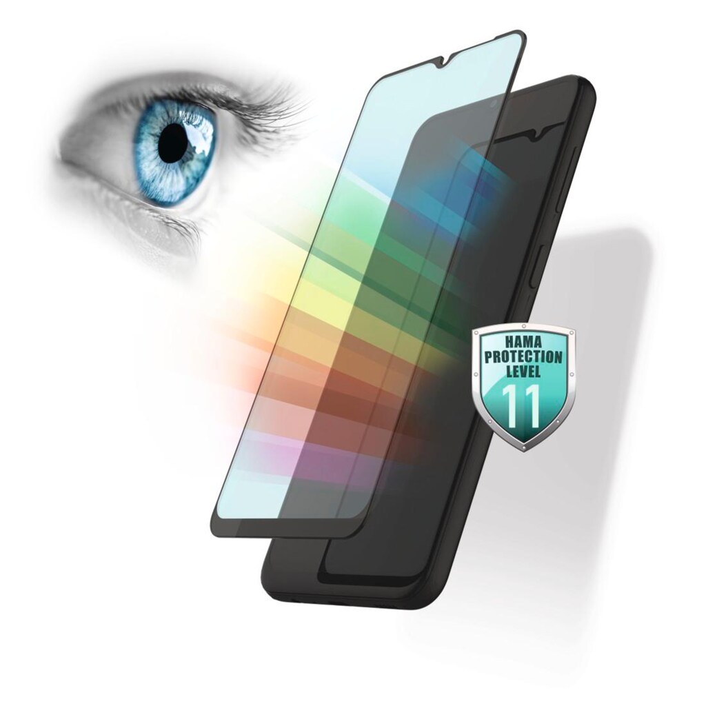 Hama Displayschutzglas »3D-Full-Screen-Schutzglas für Samsung Galaxy A22 5G«, für Samsung Galaxy A22 5G