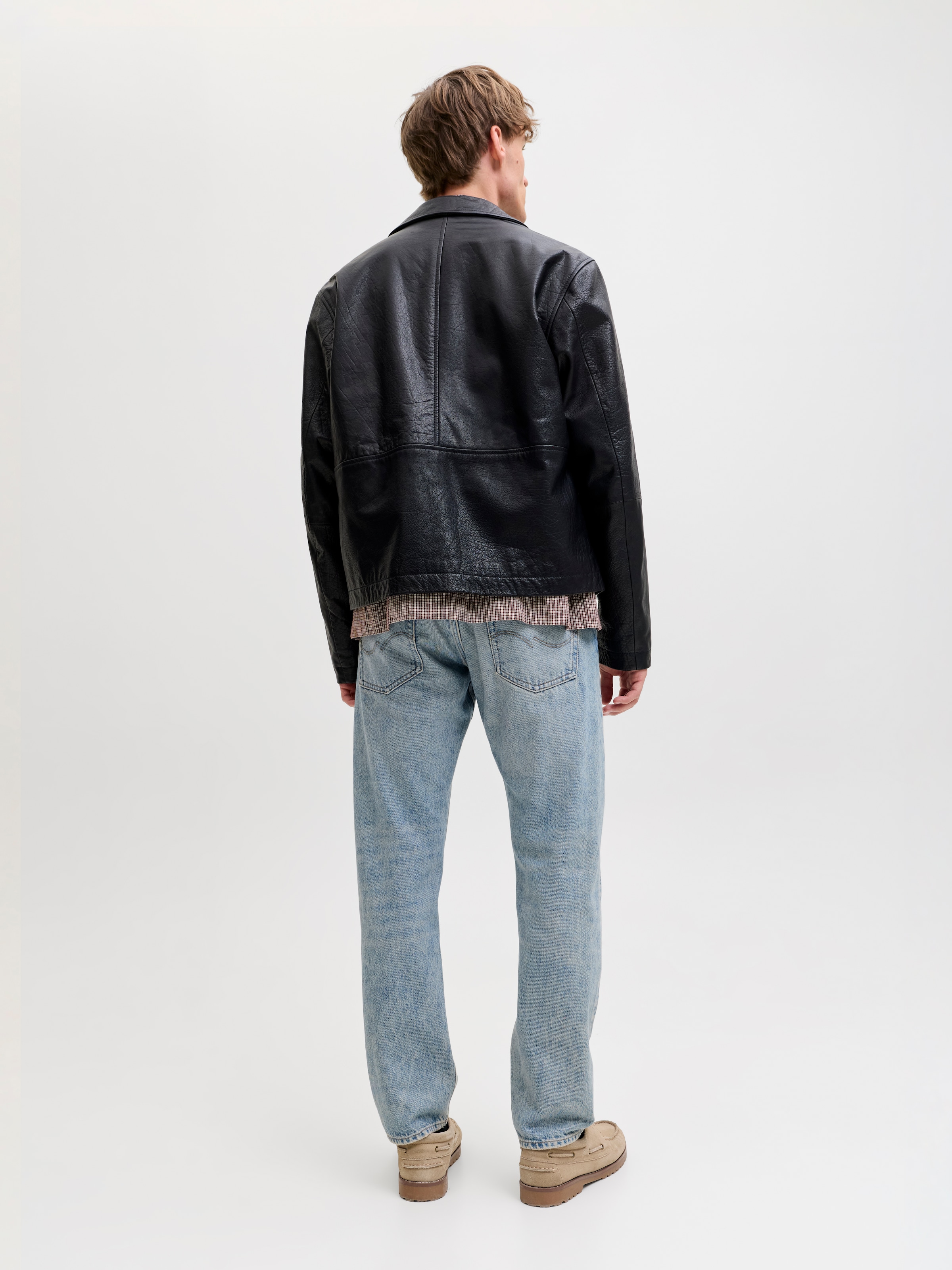Jack & Jones Loose-fit-Jeans »JJICHRIS JJORIGINAL SBD 921 SN« mit Gürtelschlaufen