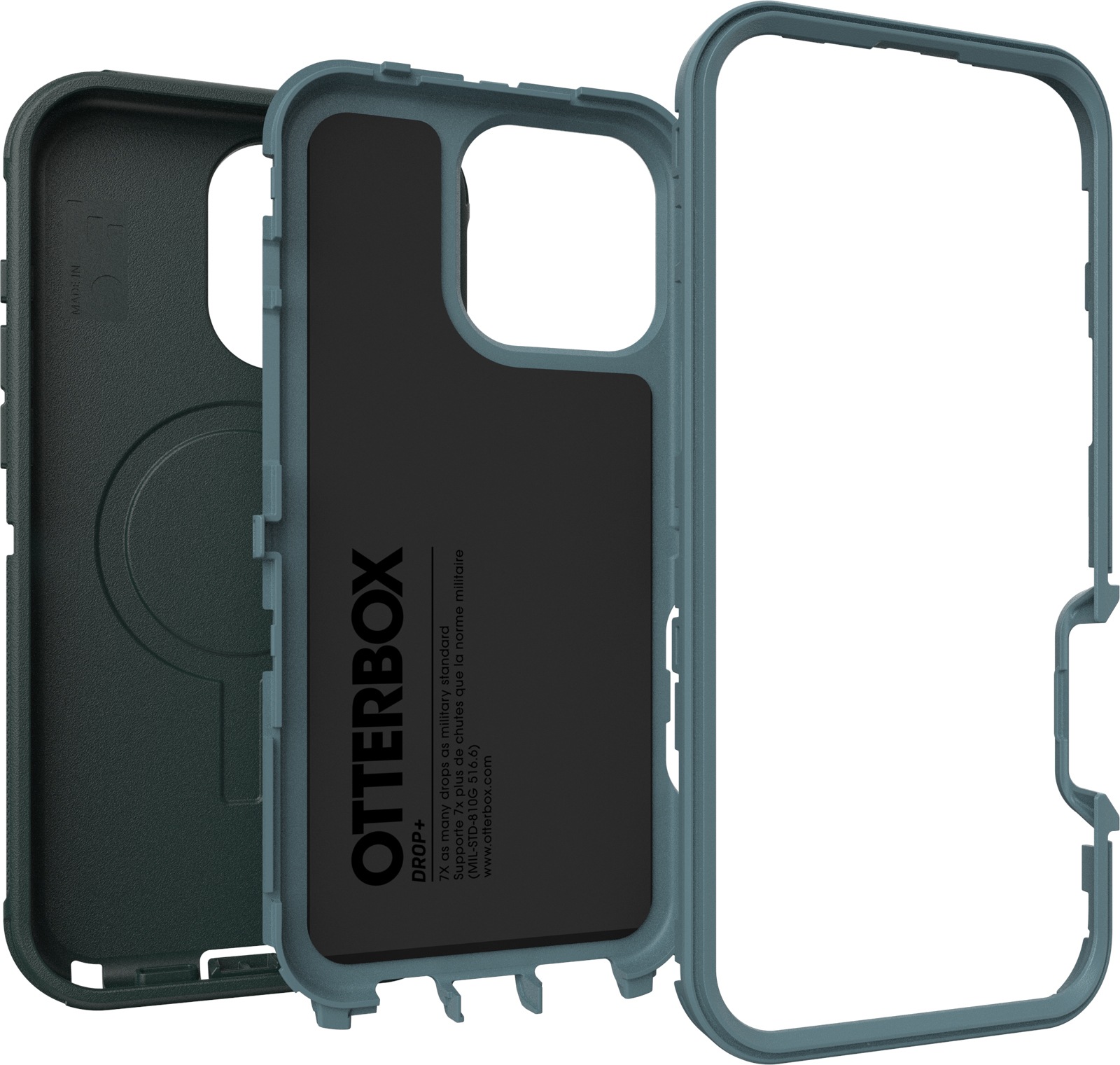 Otterbox Handyhülle »Defender mit MagSafe für Apple iPhone 16 Pro Max«, Backcover, Schutzhülle, Handyschutzhülle, Case, Schutzcase, stoßfest
