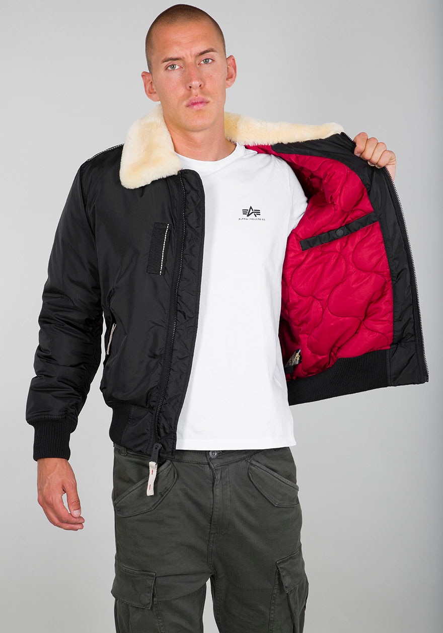 Alpha Industries Bomberjacke »INJECTOR III«, ohne Kapuze