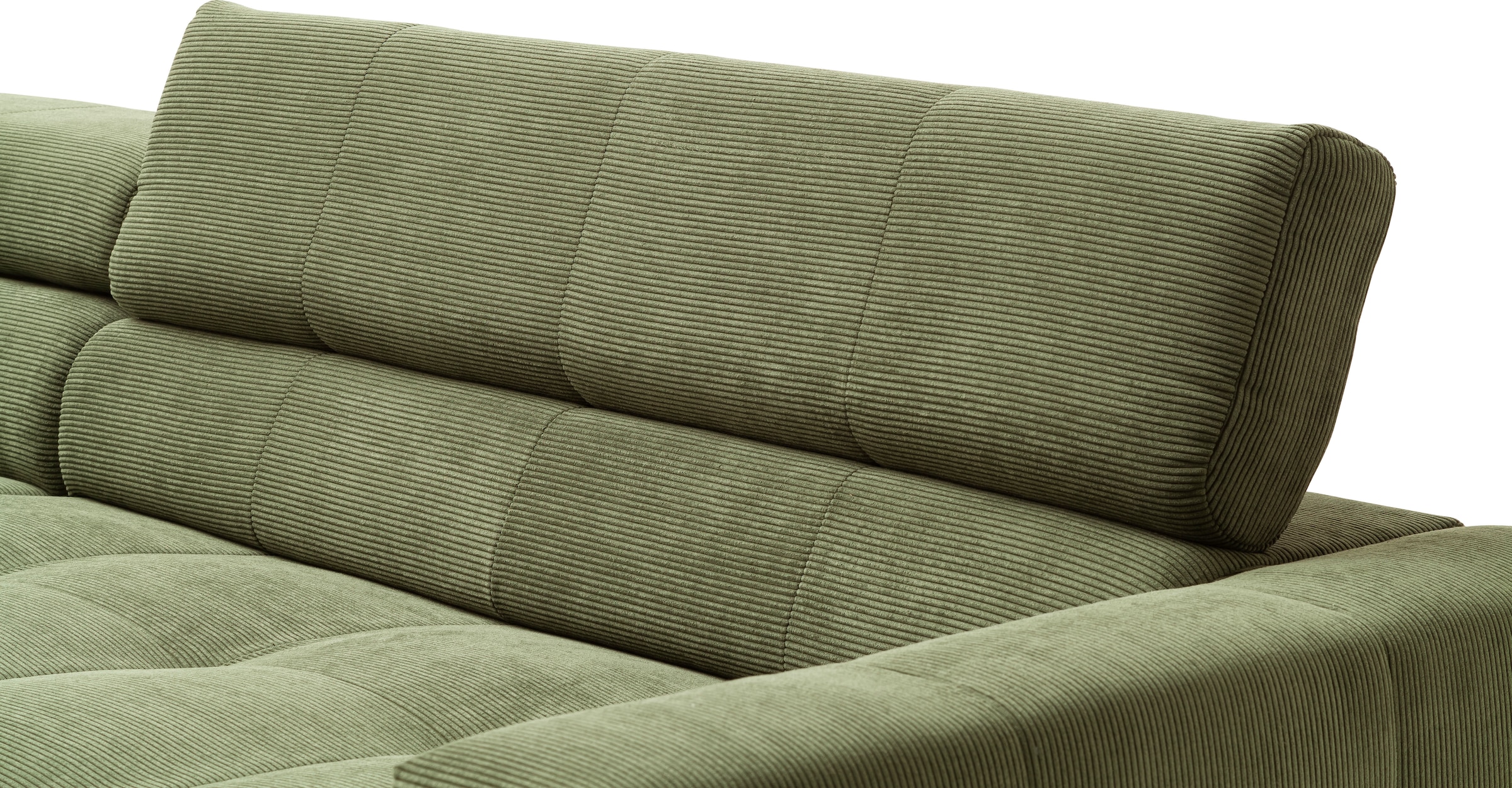 Home affaire Ecksofa »Claya, L-Form,  incl. Kopfteilverstellung, Breite 276 cm« wahlweise elektrischer Sitzvorzug