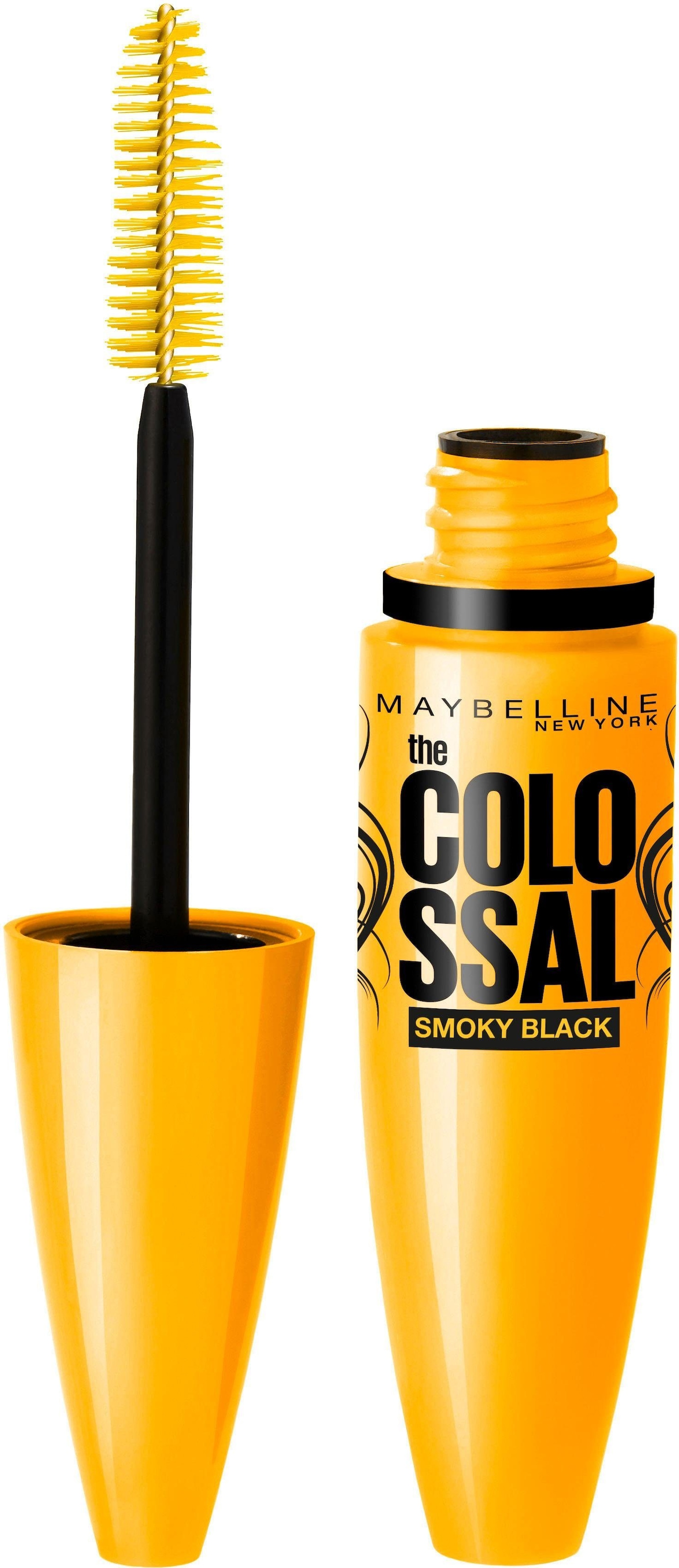 Smoky bei pflegende MAYBELLINE Collagen-Formel »Volum\' Colossal Express YORK ♕ The Intensiv Mascara NEW Eyes«,