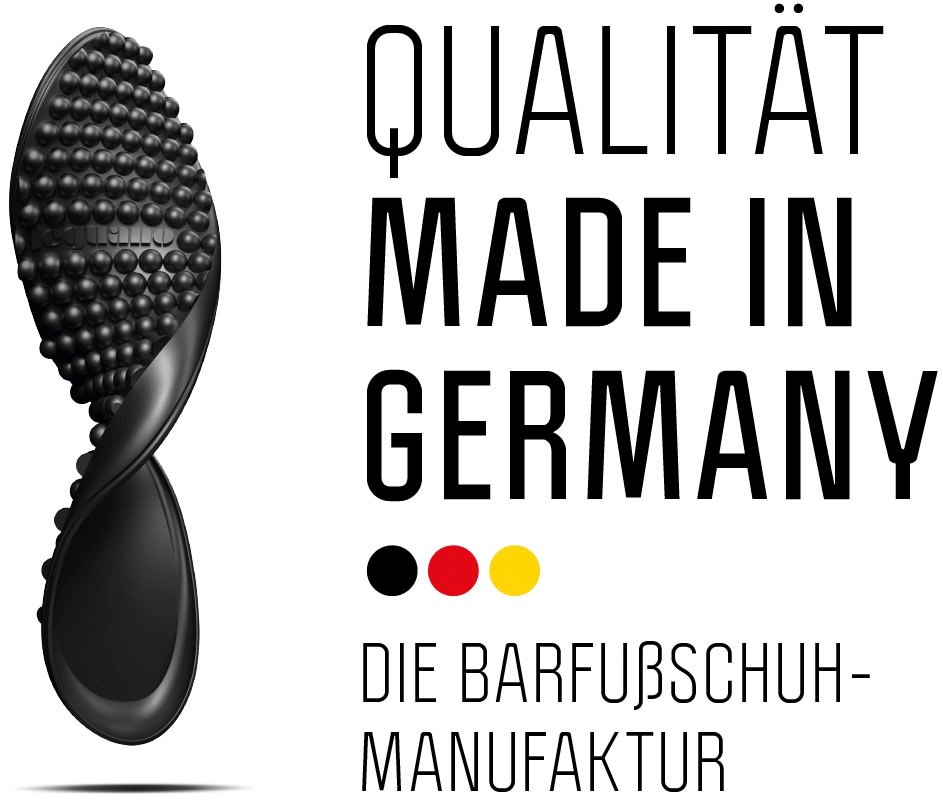 Leguano Barfußschuh »STYLE MARITIM«, Ballerina, Slipper, Bequemschuh mit modischen Durchzügen