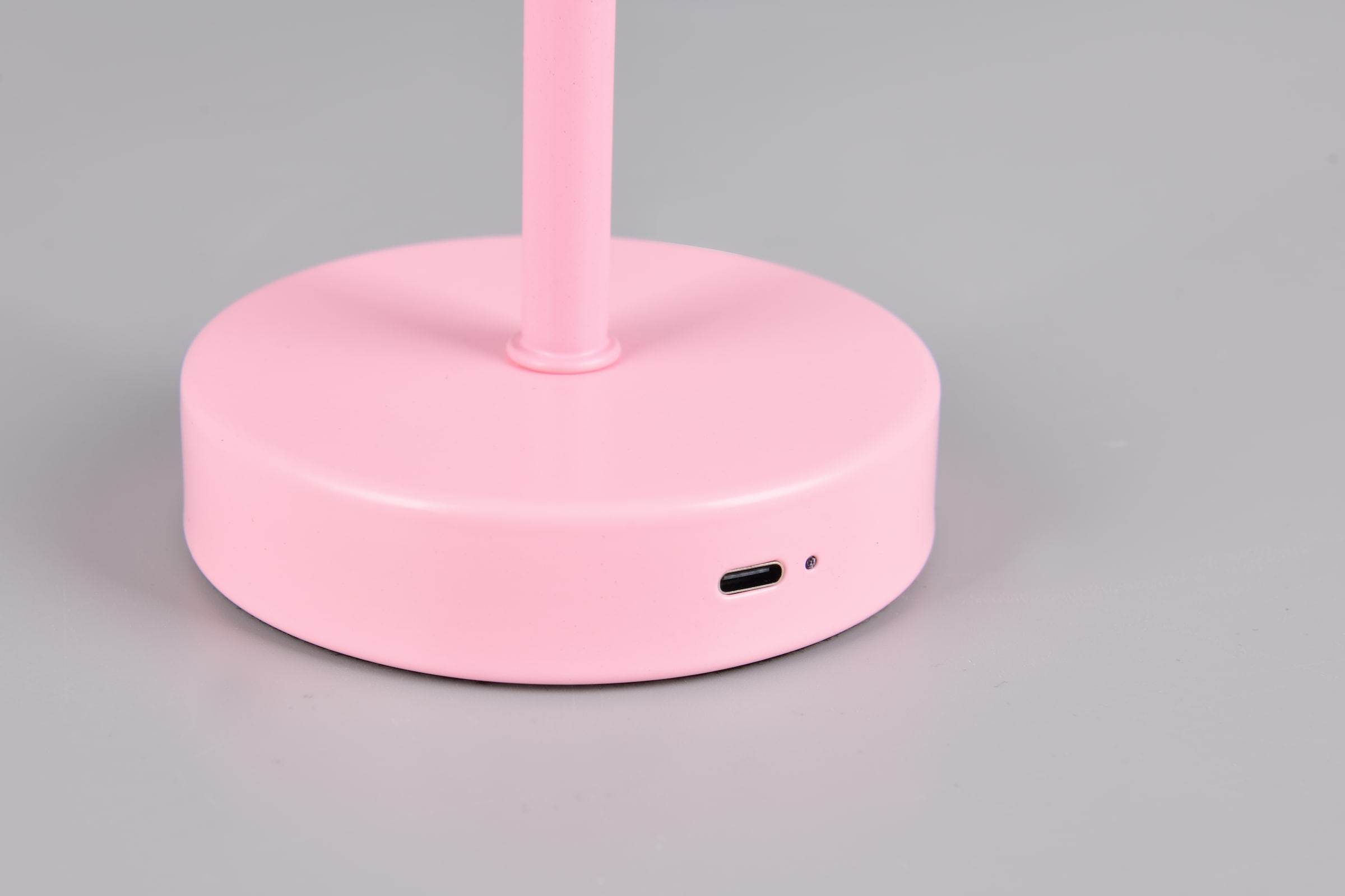 REALITY Leuchten LED Tischleuchte »JEFF, Tischlampe Kinderzimmer mit USB-C Ladekabel, Touch-Sensor« LED-Board 1 Stk. Warmweiß dimmbar, Höhe 30cm, Kinder Lampe warmweiß Leselampe, Akkuleuchte, Akku