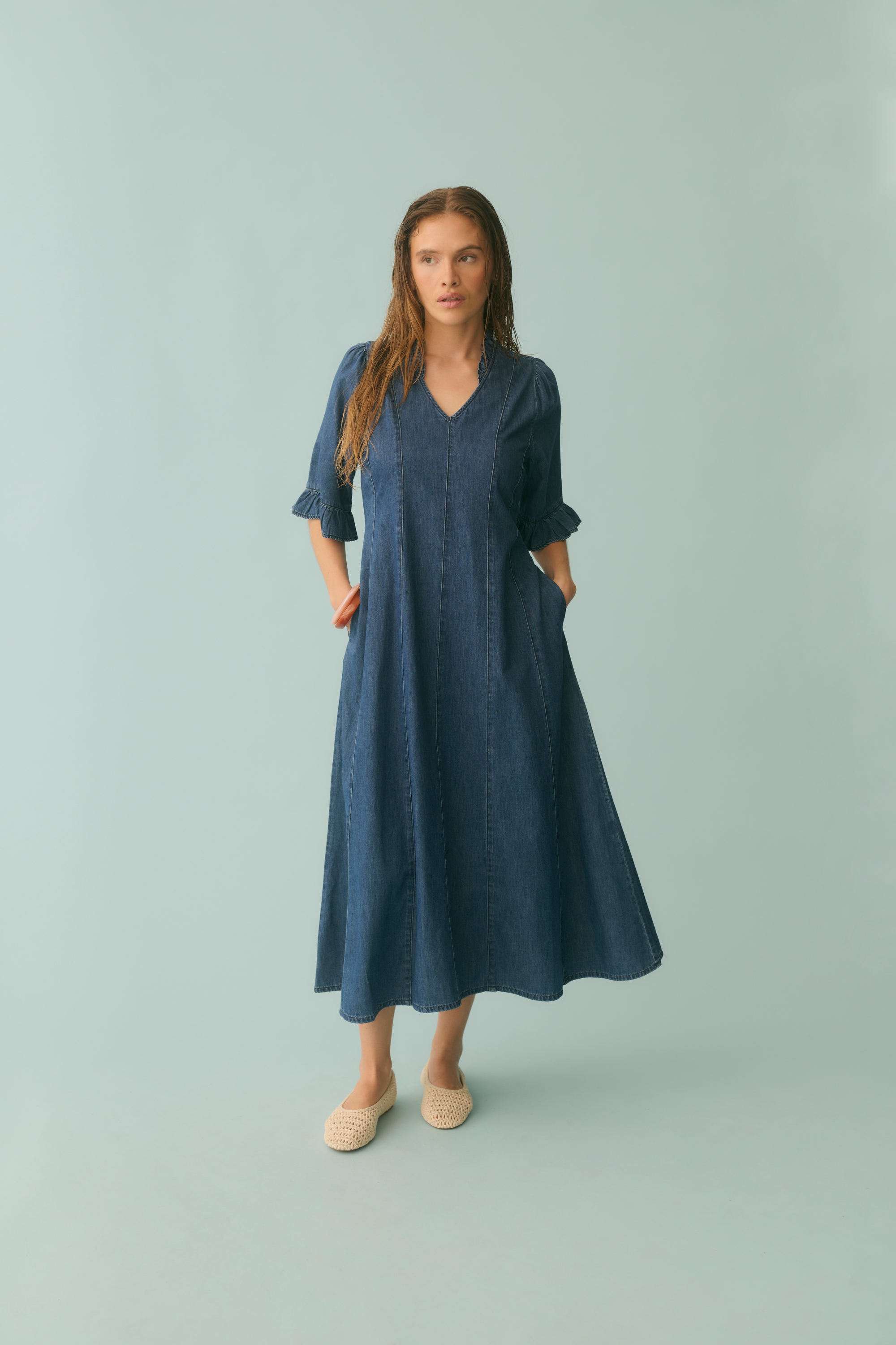 Culture Midikleid »Damen Kleid CUmaxy«