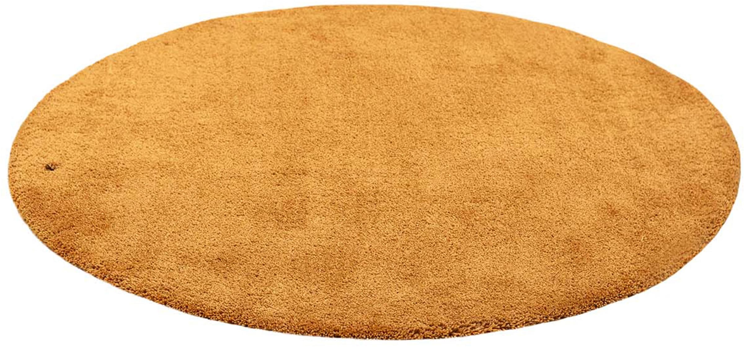 TOM TAILOR HOME Hochflor-Teppich »Shaggy Teppich Cozy«, rund, 25 mm Höhe, Uni Farben, auch in Pastell Farben, weich & kuschelig