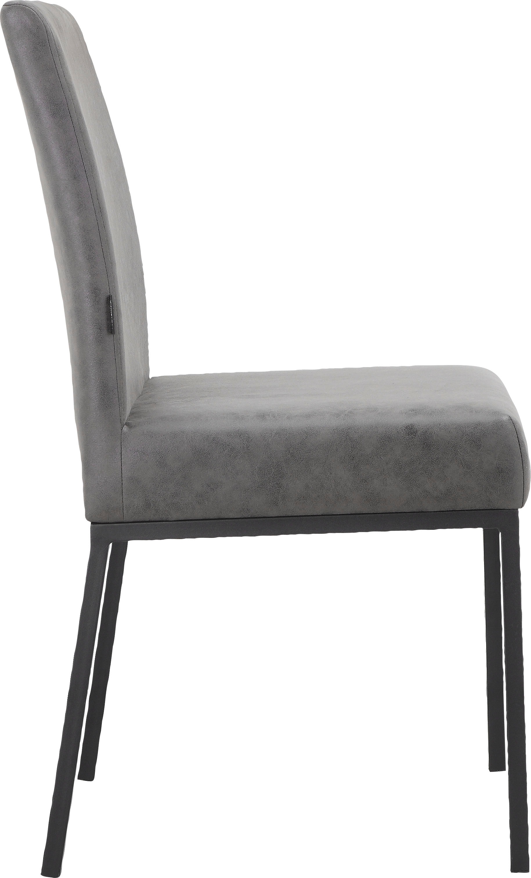 INOSIGN Esszimmerstuhl »Abundio«, 2 St., Microfaser, im 2er Set erhältlich, mit Sitz und Rücken gepolstert, Sitzhöhe 48,5cm