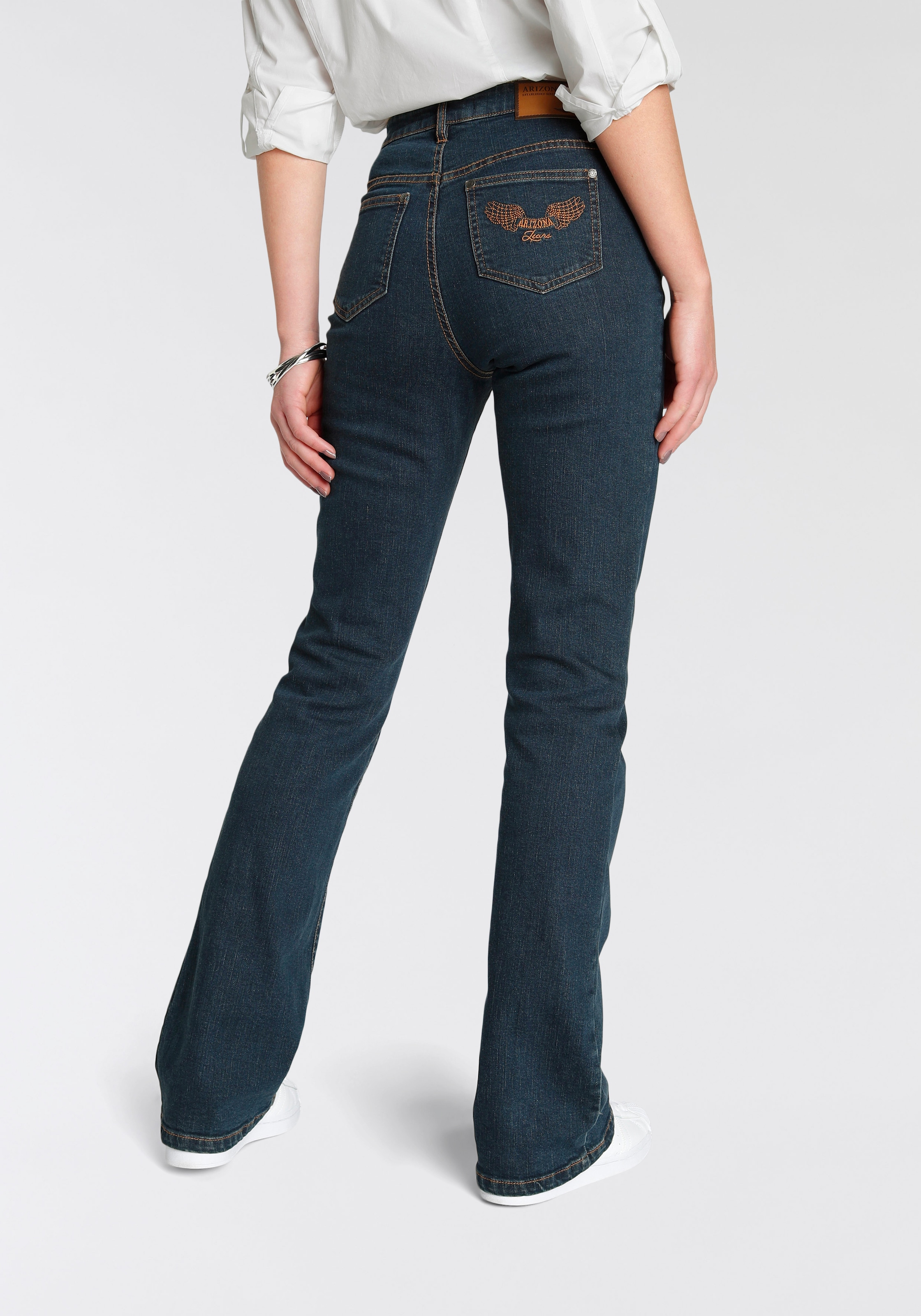 Arizona Bootcut-Jeans »Comfort-Fit«, High Waist
