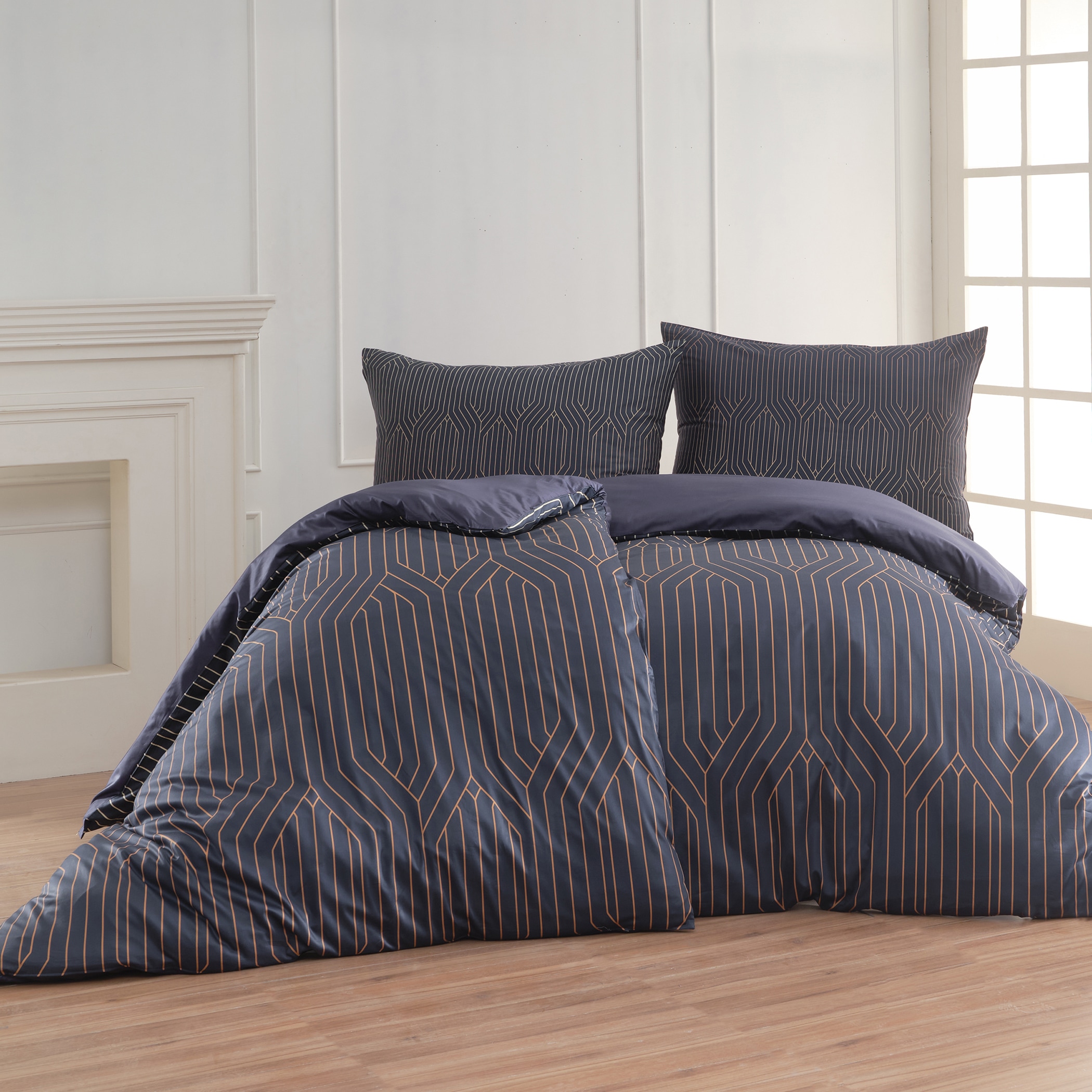 Florella Wendebettwäsche »»Copero nbl « »SAGENHAFT« Edel-Satin,  100% Baumwolle«