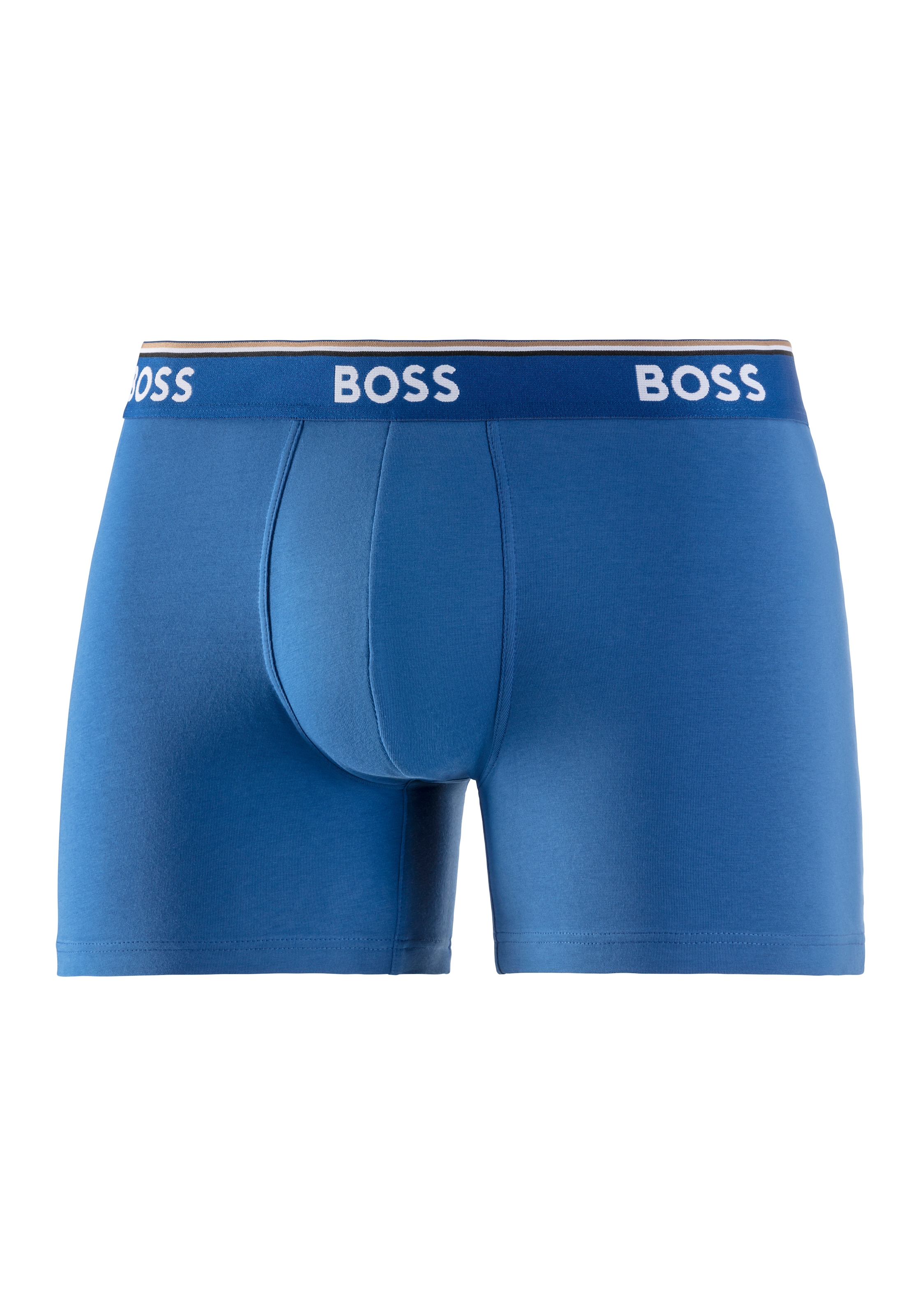 BOSS Boxer »Boxer 3 PACK« mit farblich passendem Webbund