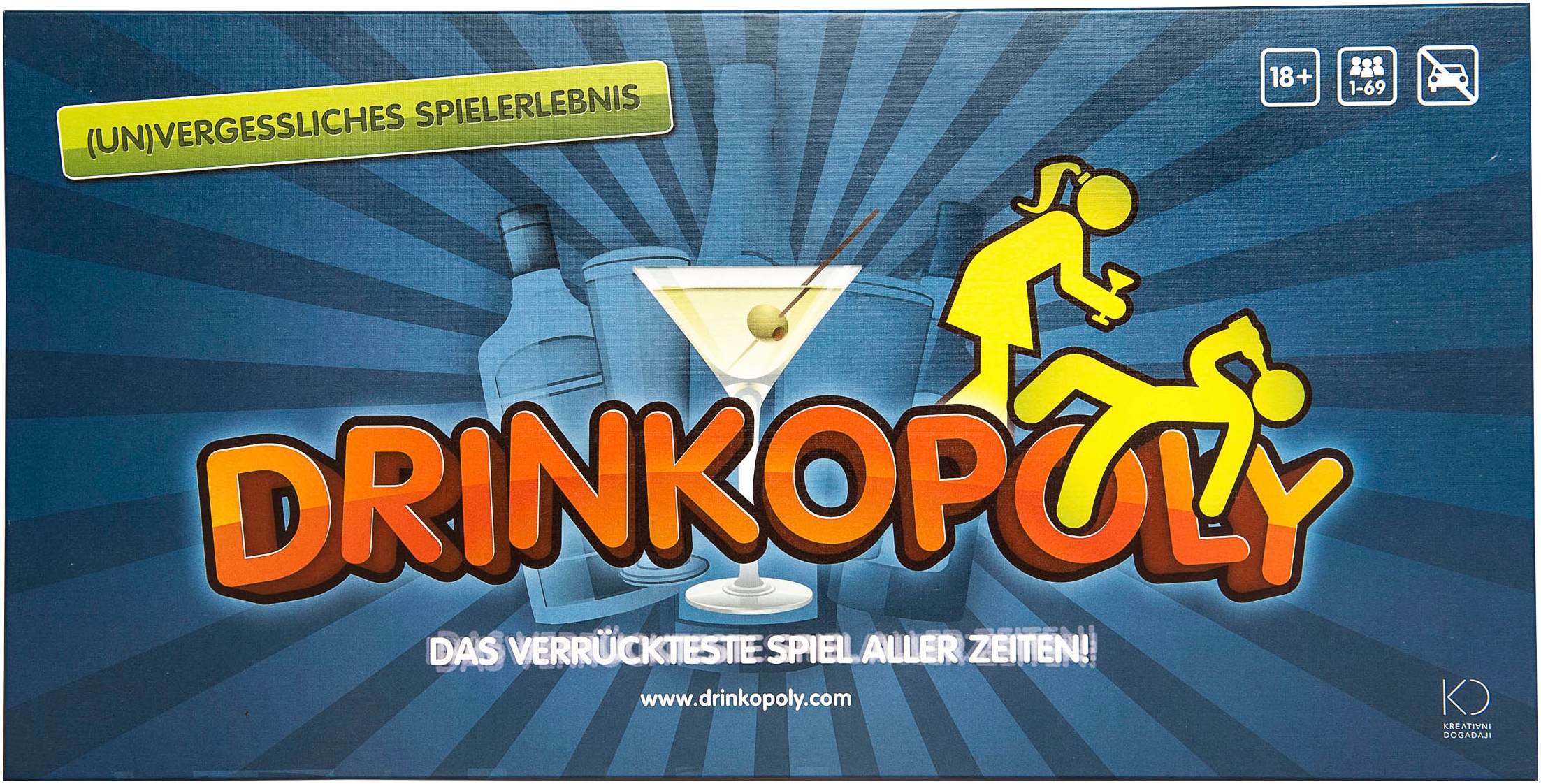 Spiel »Drinkopoly«, Made in Germany