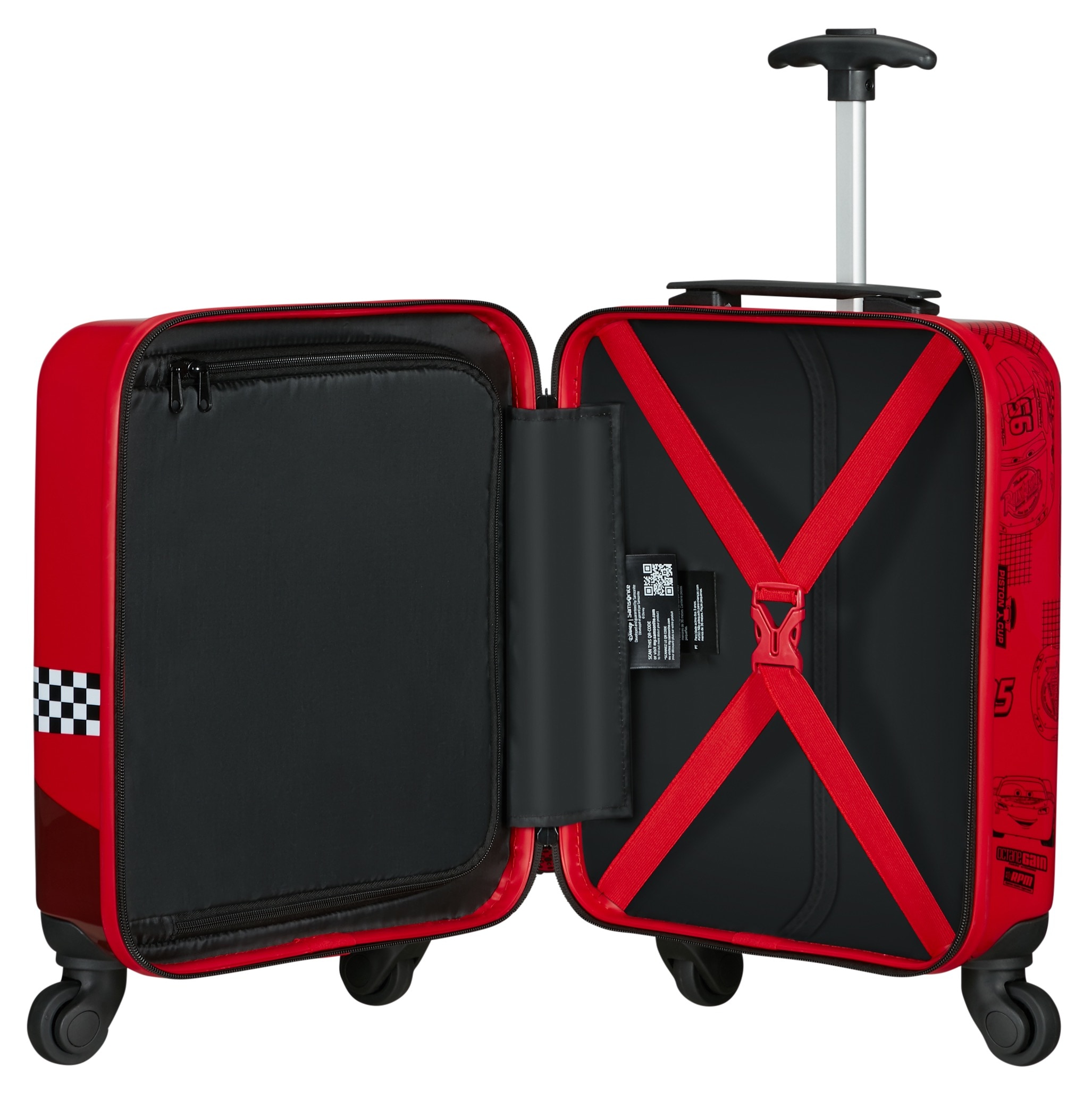 Samsonite Kinderkoffer »DISNEY ULTIMATE 2.0 SP45/16 DISNEY CARS«, 4 Rollen, Handgepäck-Koffer, Kinderreisekoffer, Koffer, Hartschalenkoffer