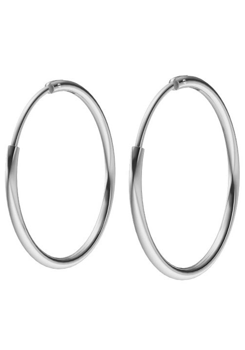 Firetti Paar Creolen »Schmuck Geschenk Silber 925 1,5 mm breit«, Made in Germany
