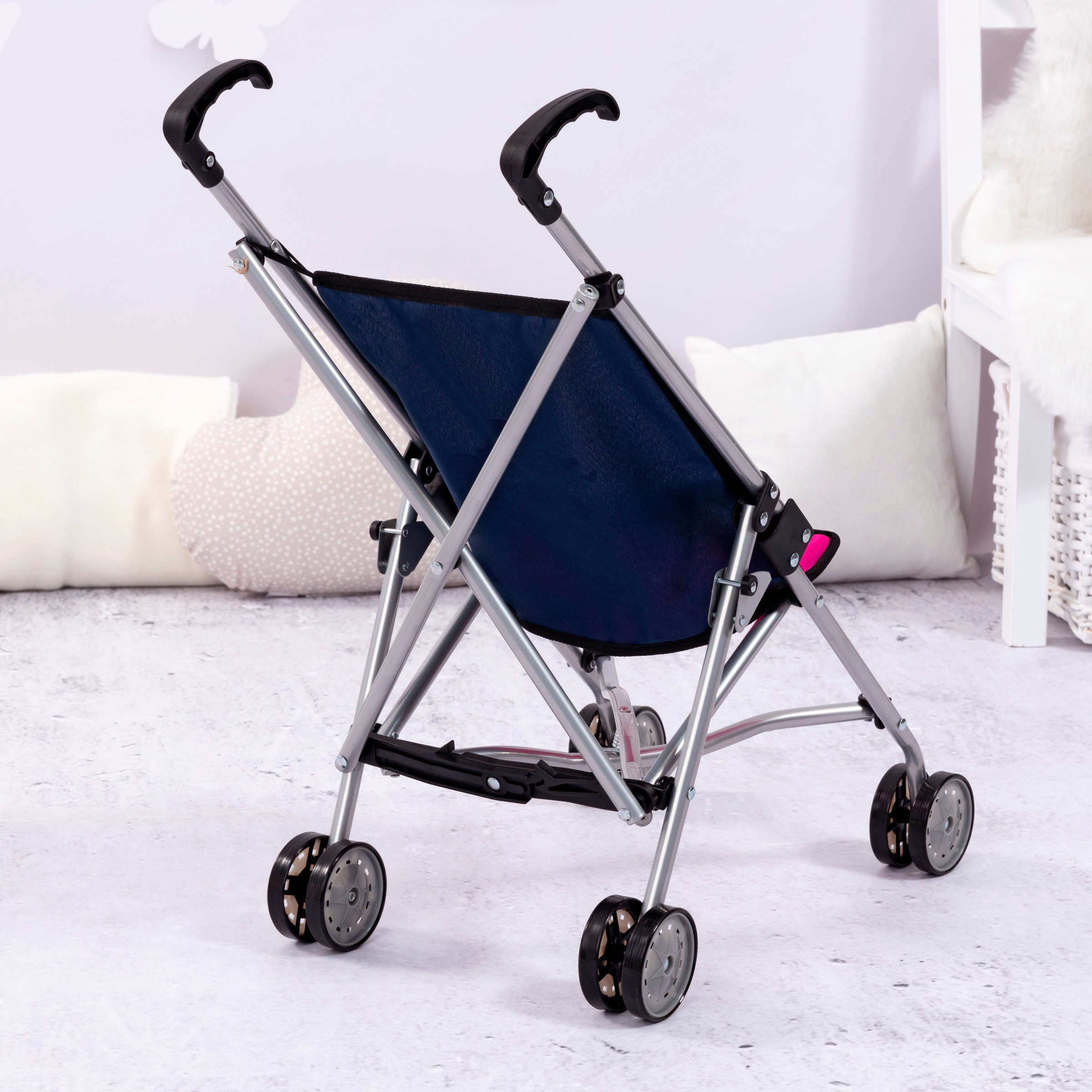 Bayer Puppenbuggy »blau/pink«
