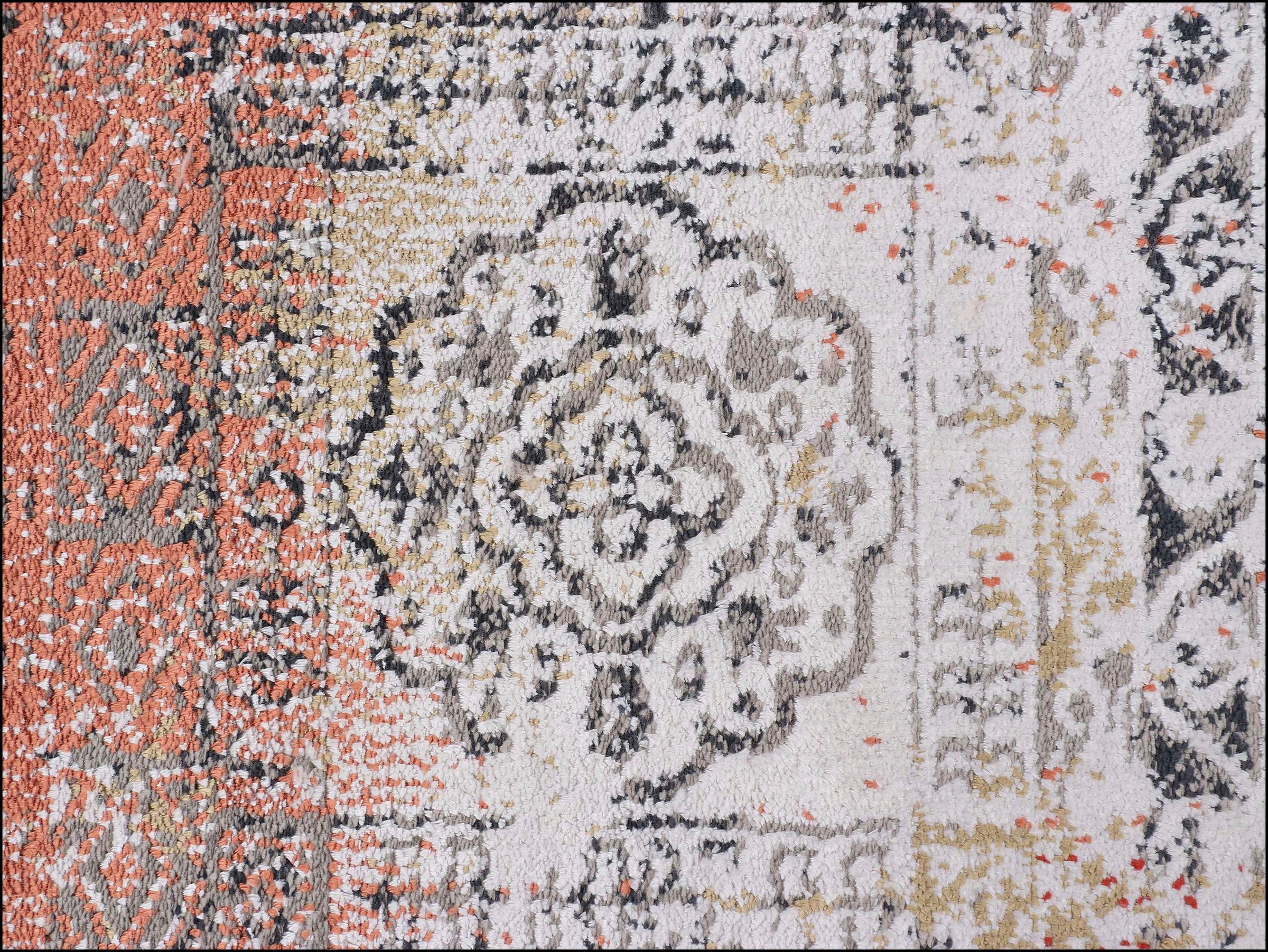 carpetfine Teppich »Lyia«, rechteckig, 5 mm Höhe, Vintage Optik, Wohnzimmer