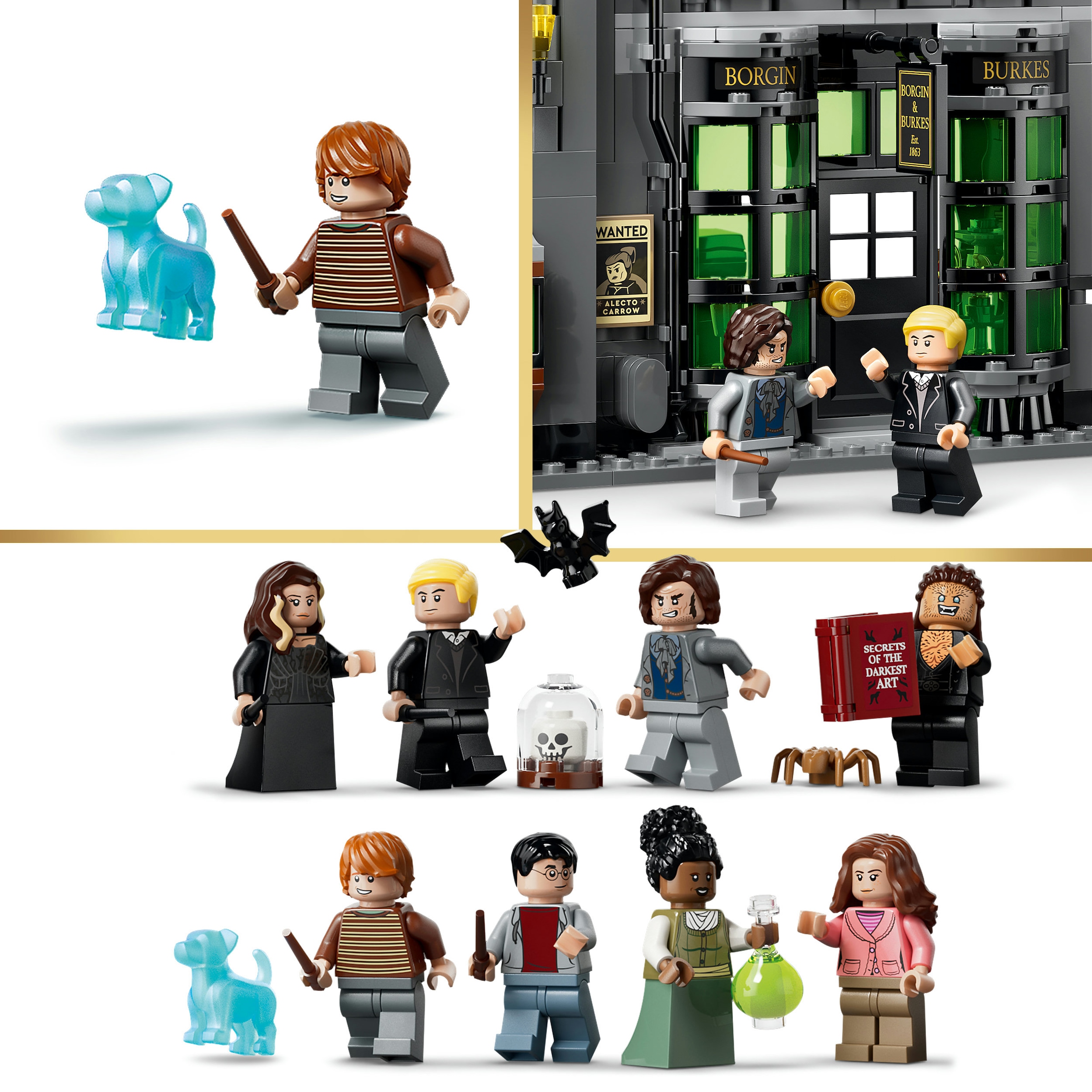 LEGO® Konstruktionsspielsteine »Zaubererläden in der Winkelgasse (76471), LEGO Harry Potter« Made in Europe