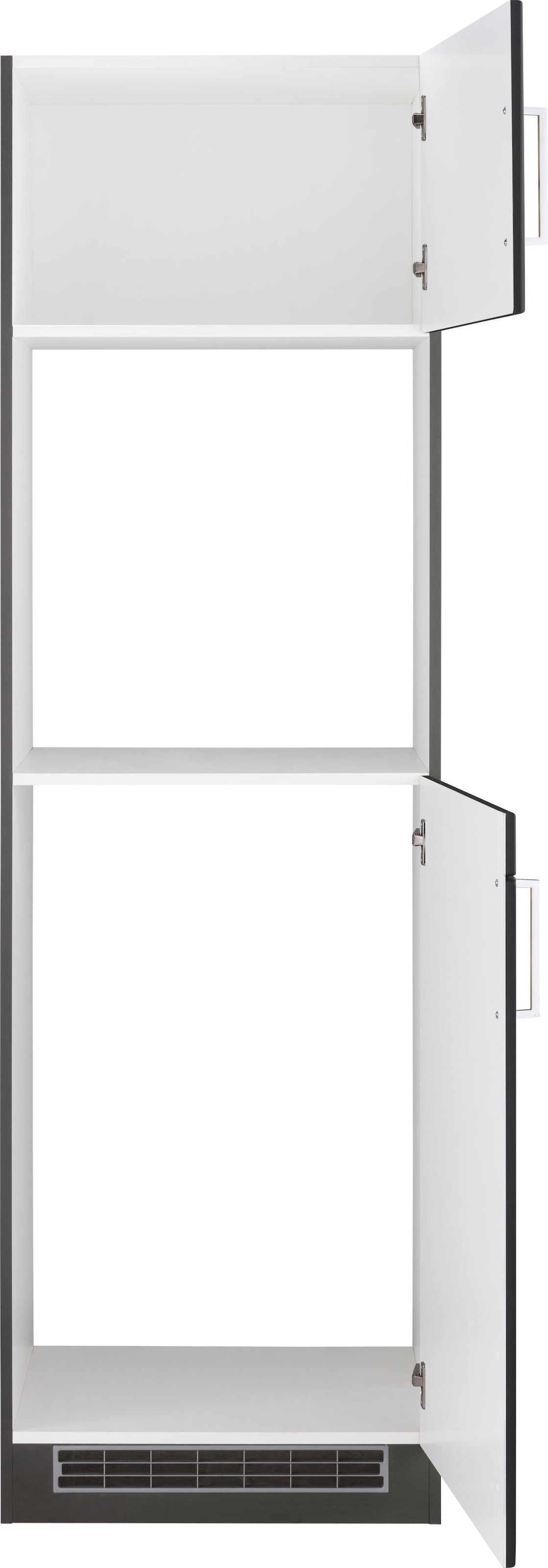 KOCHSTATION Backofen/Kühlumbauschrank »KS-Stockholm« hochwertige MDF-Fronten