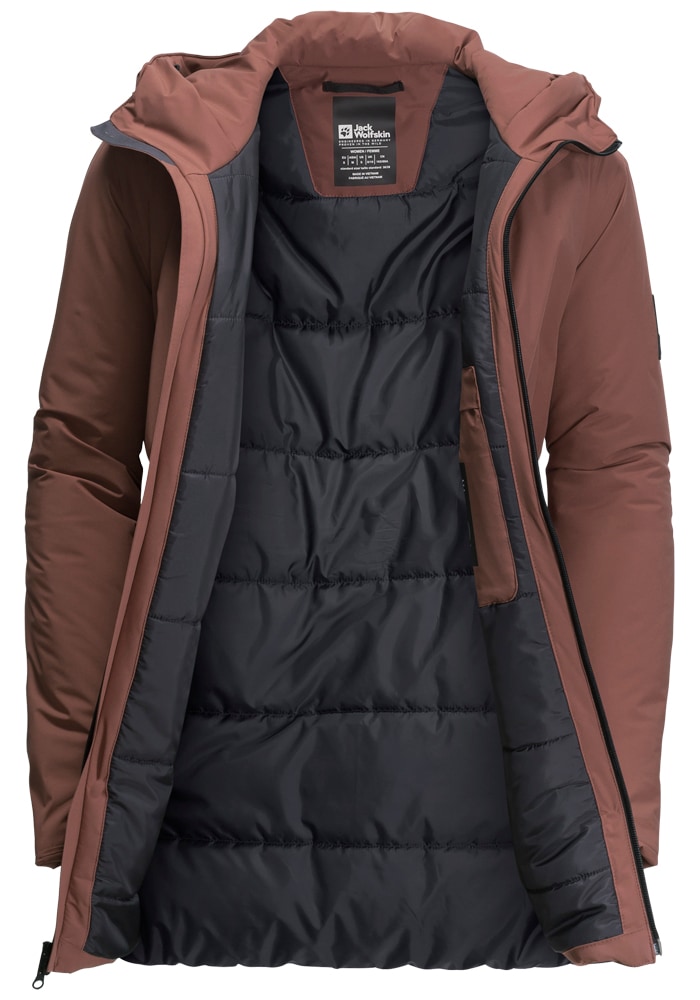 Jack Wolfskin Winterjacke »LUISENPLATZ JKT W«, mit Kapuze