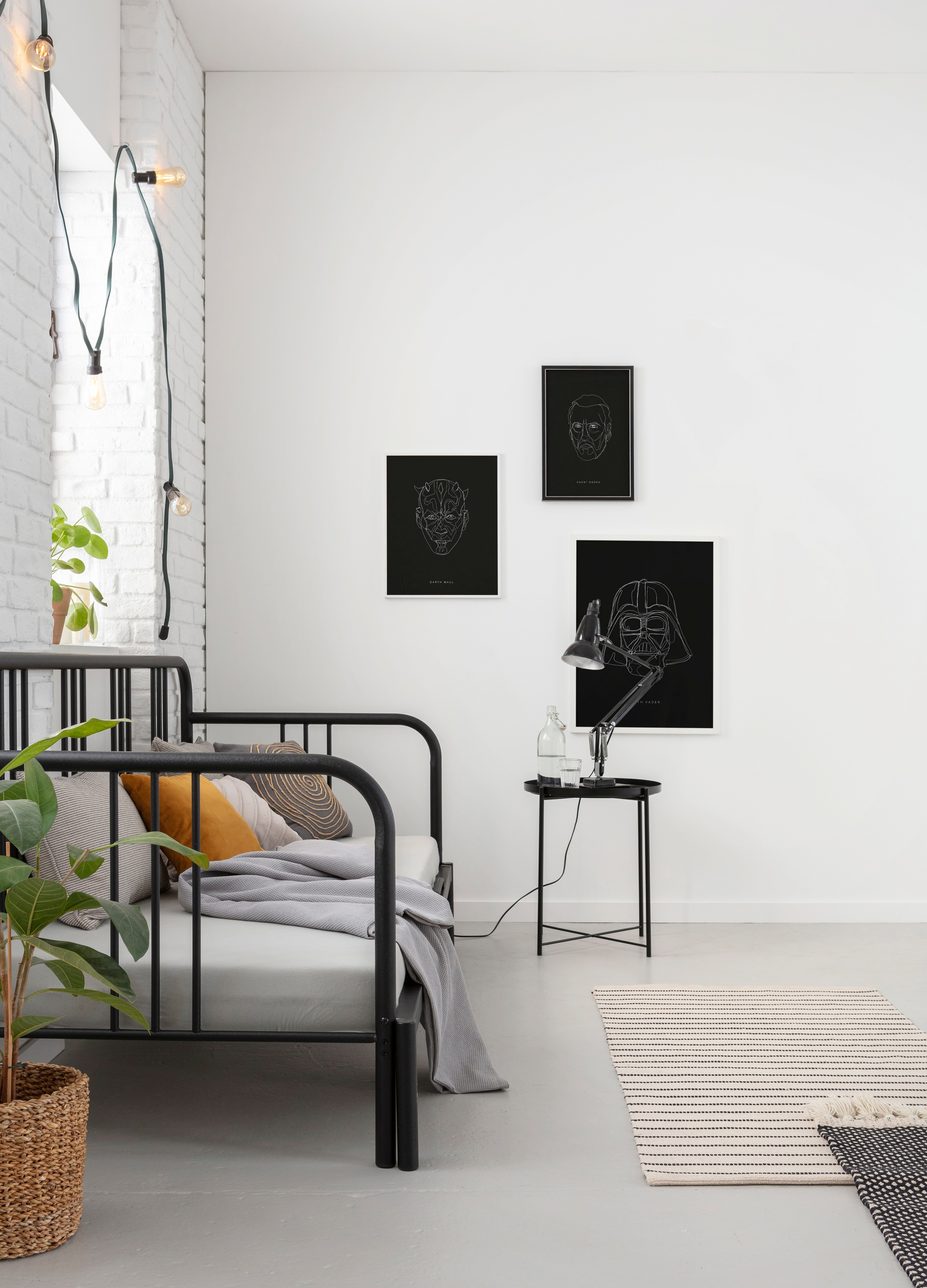 Komar Bild »Star Wars Lines Dark Side Maul« Star Wars 1 Stk. tlg. Wandbild zur Dekoration im Kinderzimmer - ohne Rahmen