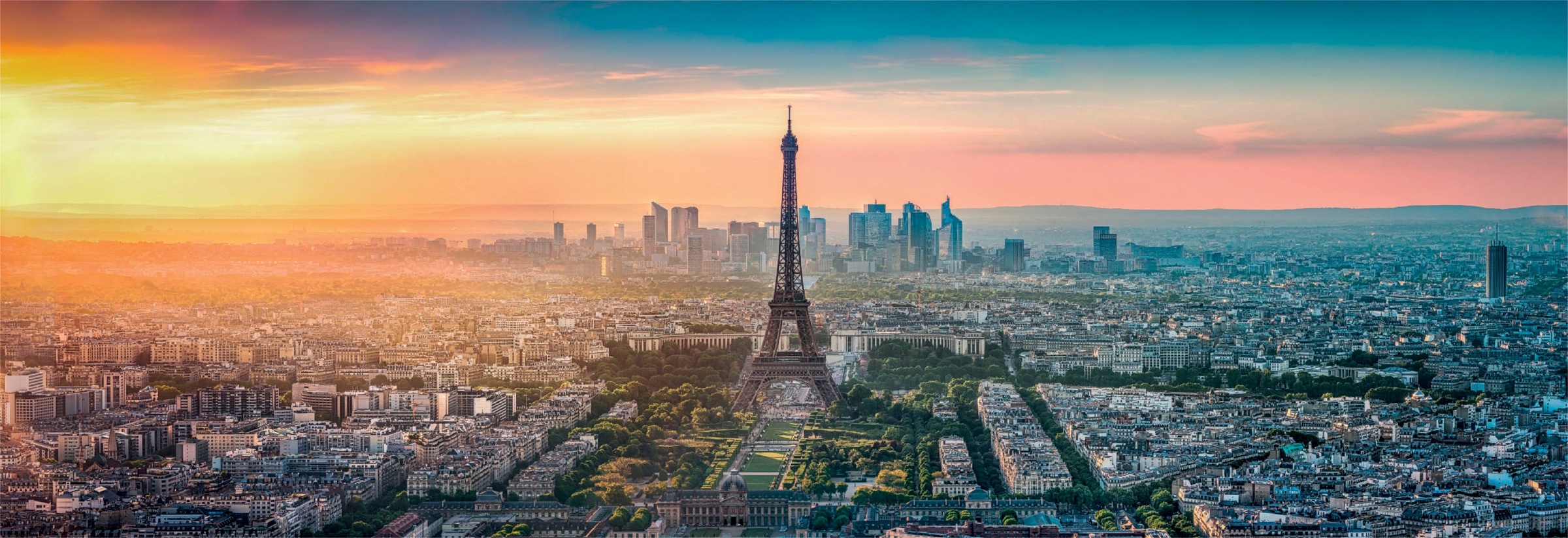 Clementoni® Puzzle »Panorama High Quality Collection Compact, Paris«, Made in Europe