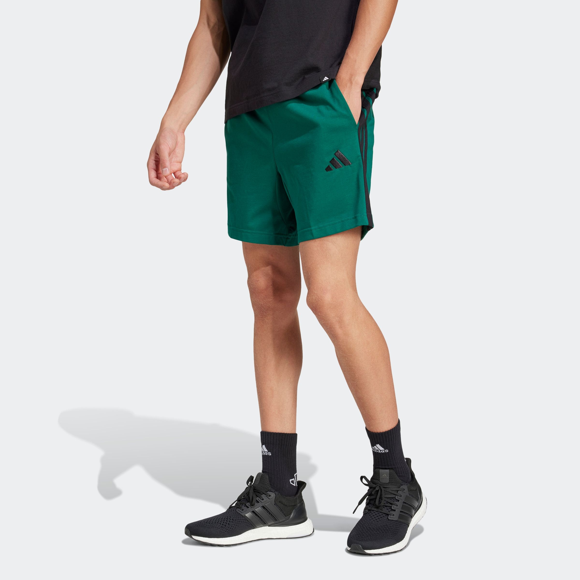 adidas Sportswear Shorts »M 3S SJ 7 SHO«, (1 tlg.), drei Streifen Trainingsshorts