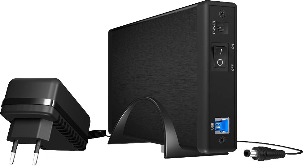 Computer-Adapter »ICY BOX Externes Gehäuse für 3,5´´ SATA HDDs mit USB 3.0 Anschluss«