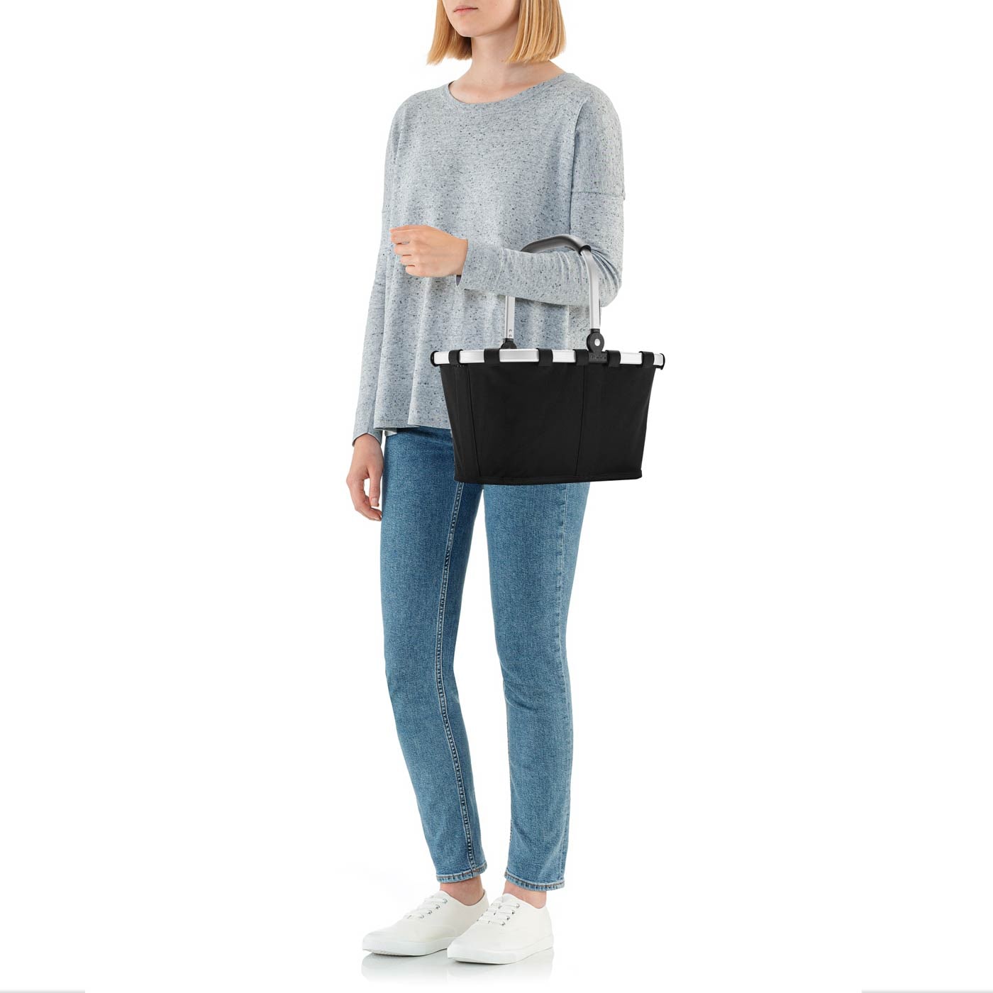 REISENTHEL® Einkaufskorb »carrybag XS« Standfüße, Griff umklappbar, flach zusammenlegbar, stabiler Griff