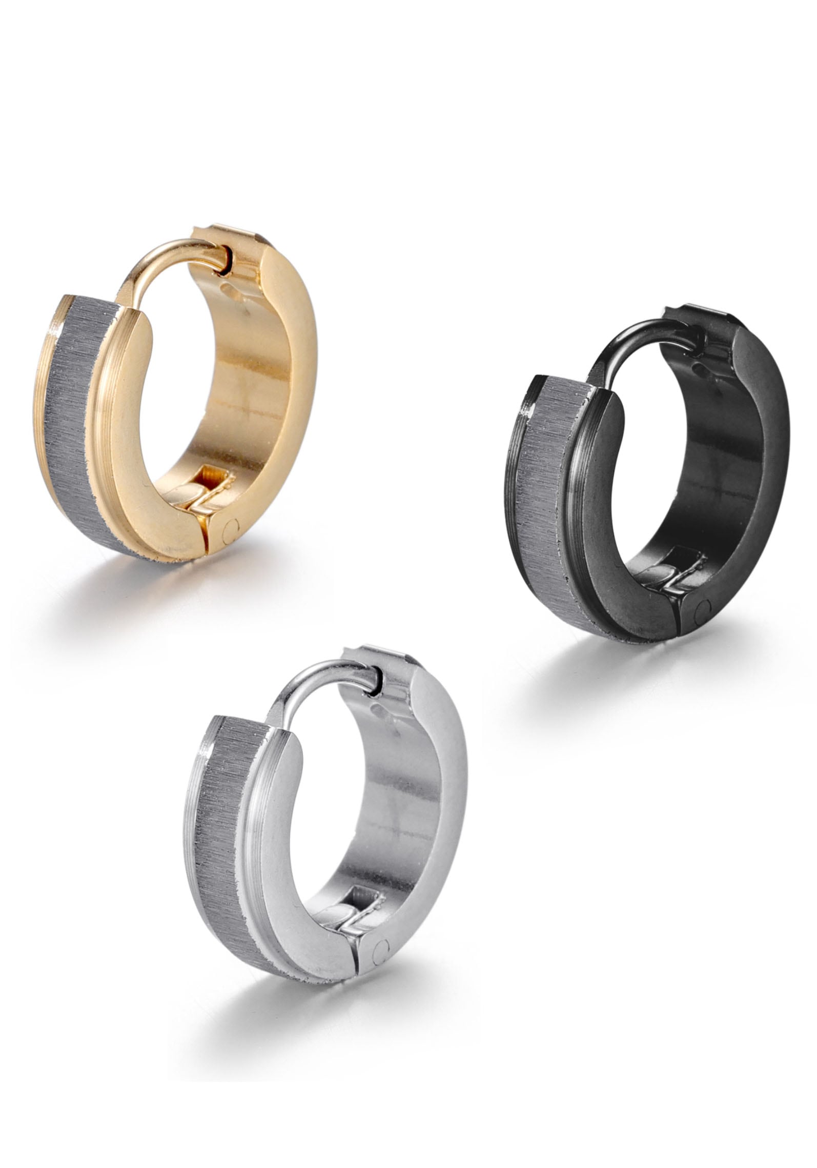 Firetti Creolen-Set "Multipack Schmuck Geschenk Ohrschmuck Creolenset"