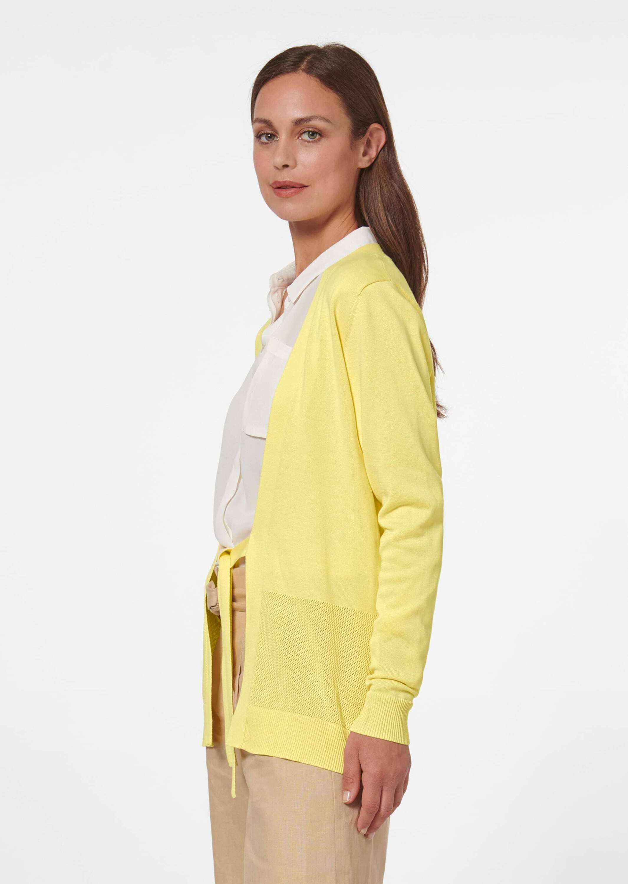 MADELEINE Strickjacke »Strickjacke Strickjacke aus Supima-Cotton«
