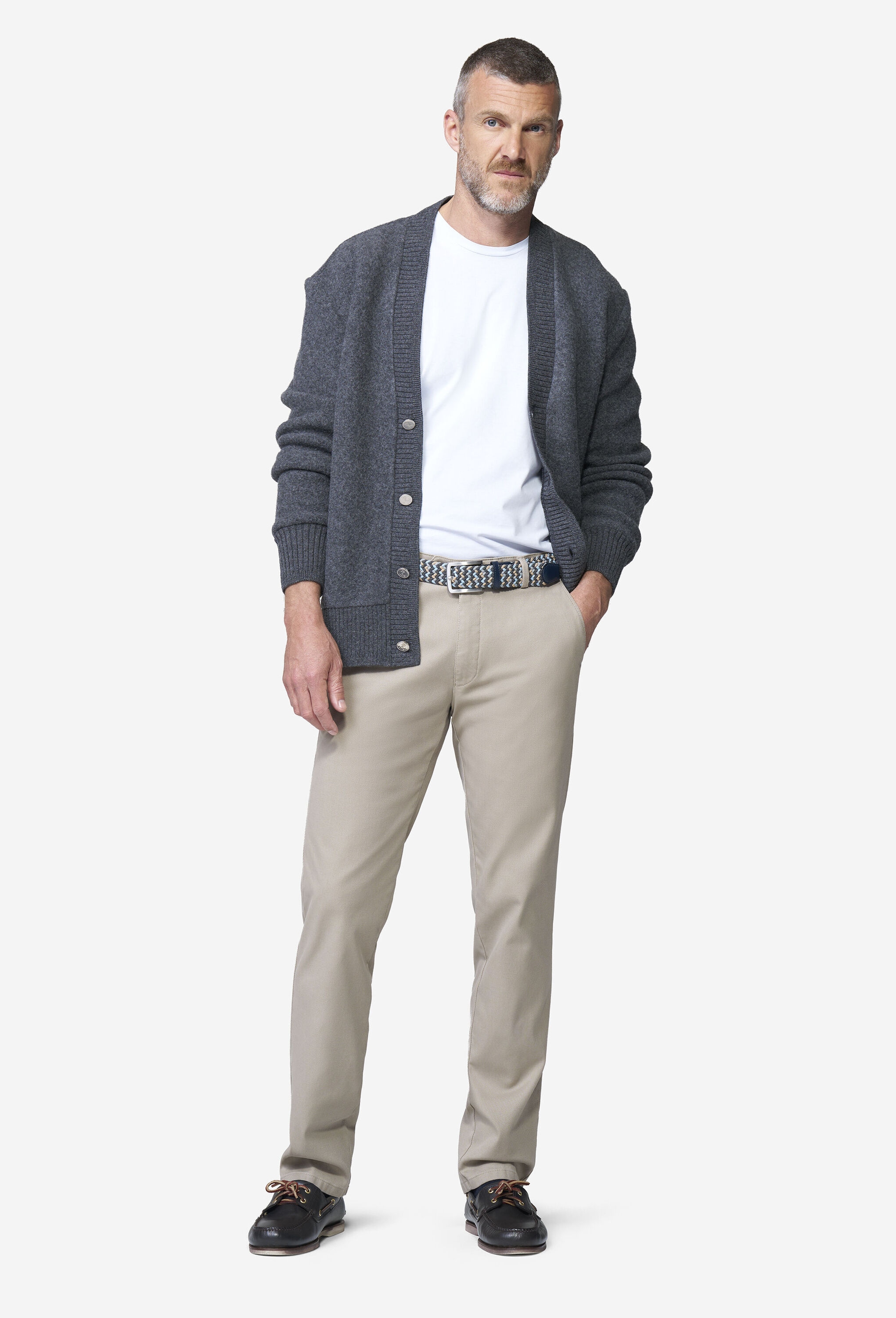 MEYER Chinohose »Bonn 2-5627«  im Canvas Look