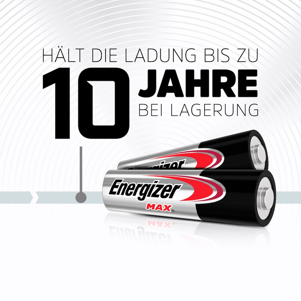 Energizer Batterie »4er Pack Max Mignon (AA)«, (4 St.)