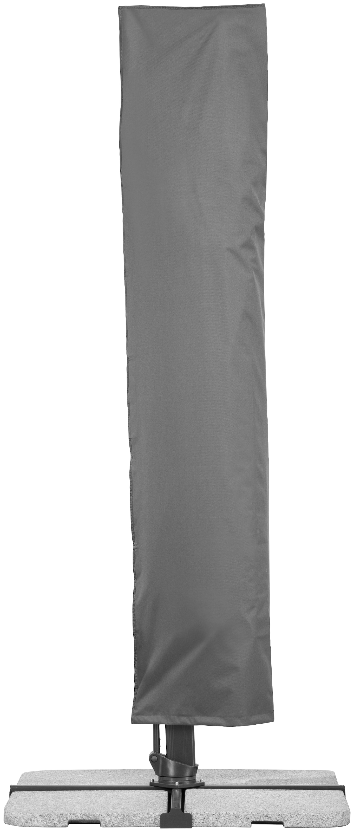 Schneider Schirme Ampelschirm »Rhodos Smart« BxL: 300x300 cm, Alu/Polyester, inkl. Plattenständer/Schutzhülle