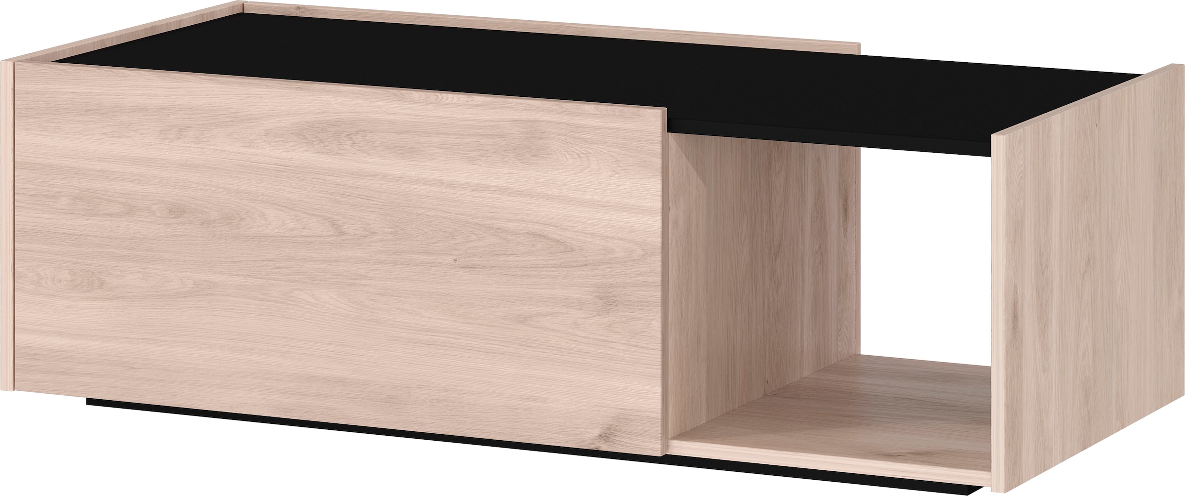 GERMANIA Couchtisch »Cantoria« mit einem offenen und einem geschlossenen Fach, griffloses Design