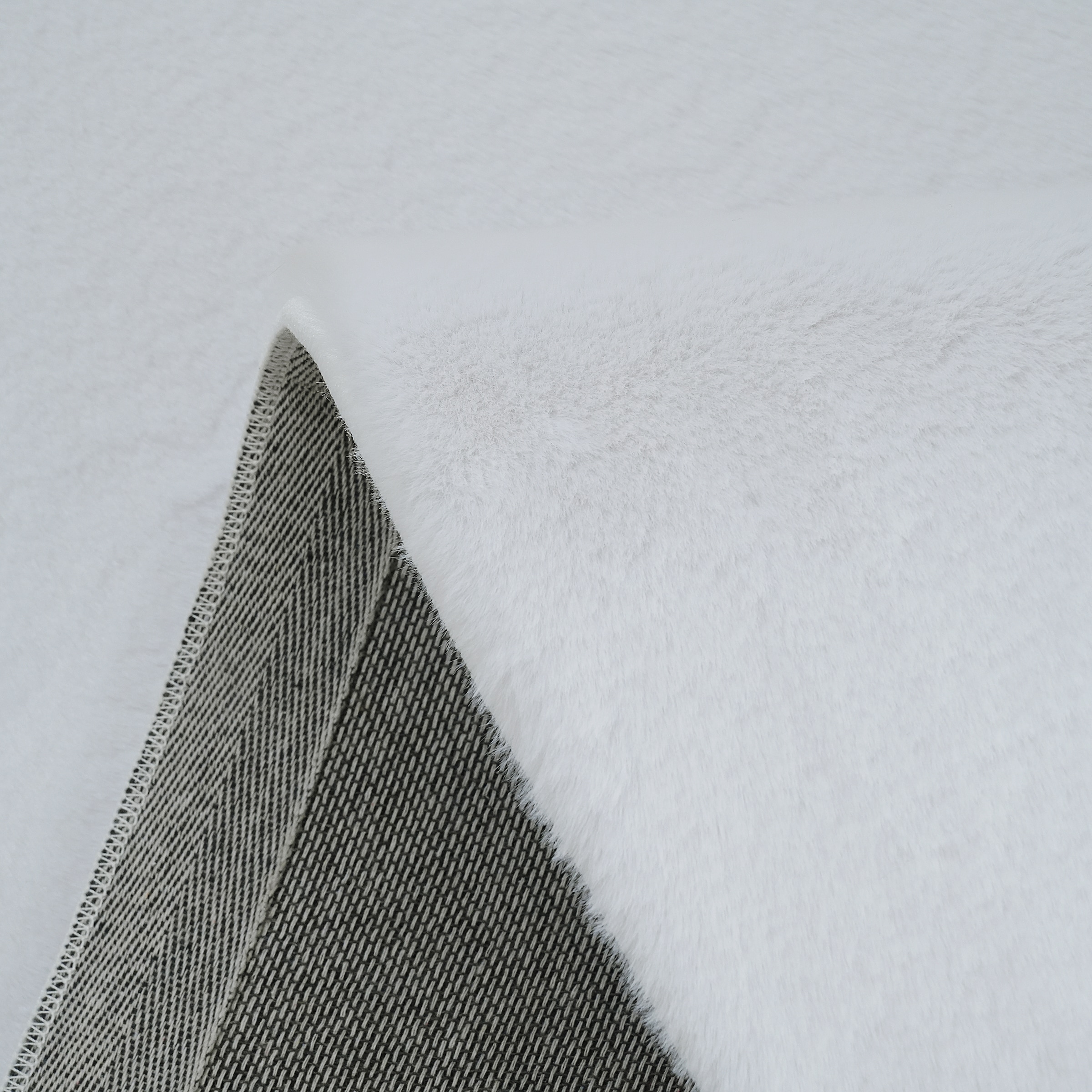 my home Fellteppich »Balu, Kunstfellteppich, Modern, Langflor Teppich«, rechteckig, 20 mm Höhe, Kaninchenfell-Haptik, kuschelig, weich, Wohnzimmer, Schlafzimmer