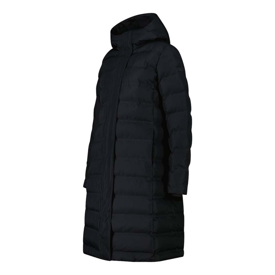 CMP Wintermantel »WOMAN COAT FIX HOOD« wärmend & winddicht & wasserabweisend