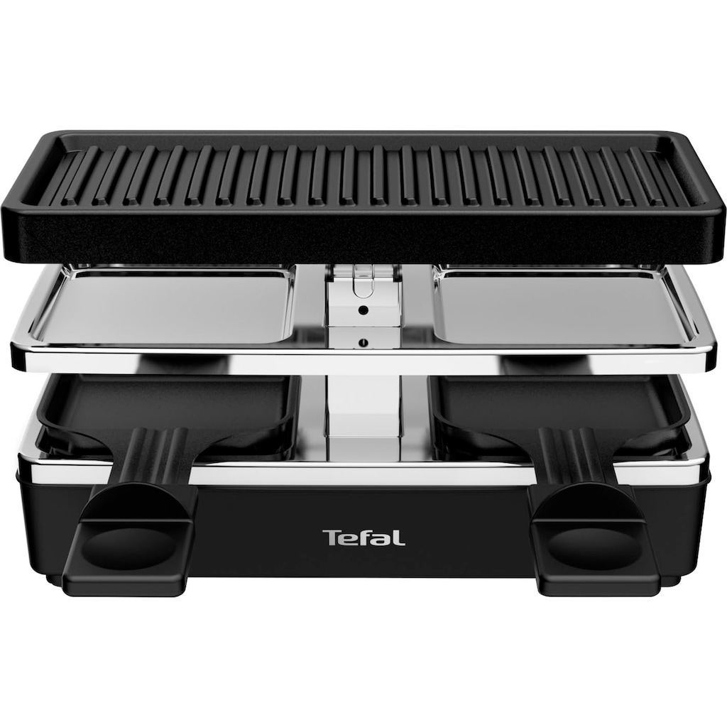 Tefal Raclette »RE2308 Plug & Share«, 2 St. Raclettepfännchen, 400 W