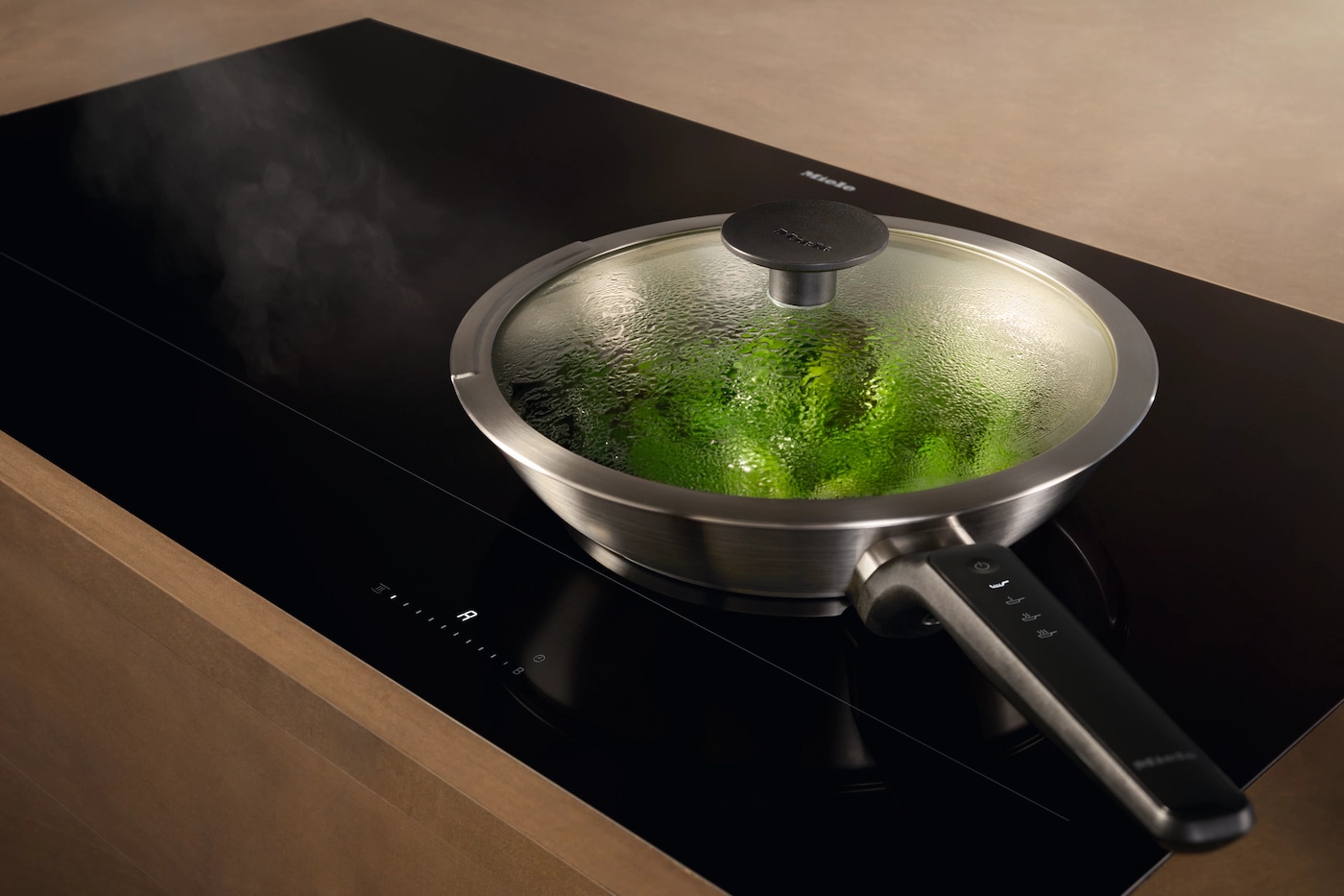 Miele Bratpfanne »KMBP 8428 M Sense Bratpfanne ohne Beschichtung 28 cm«