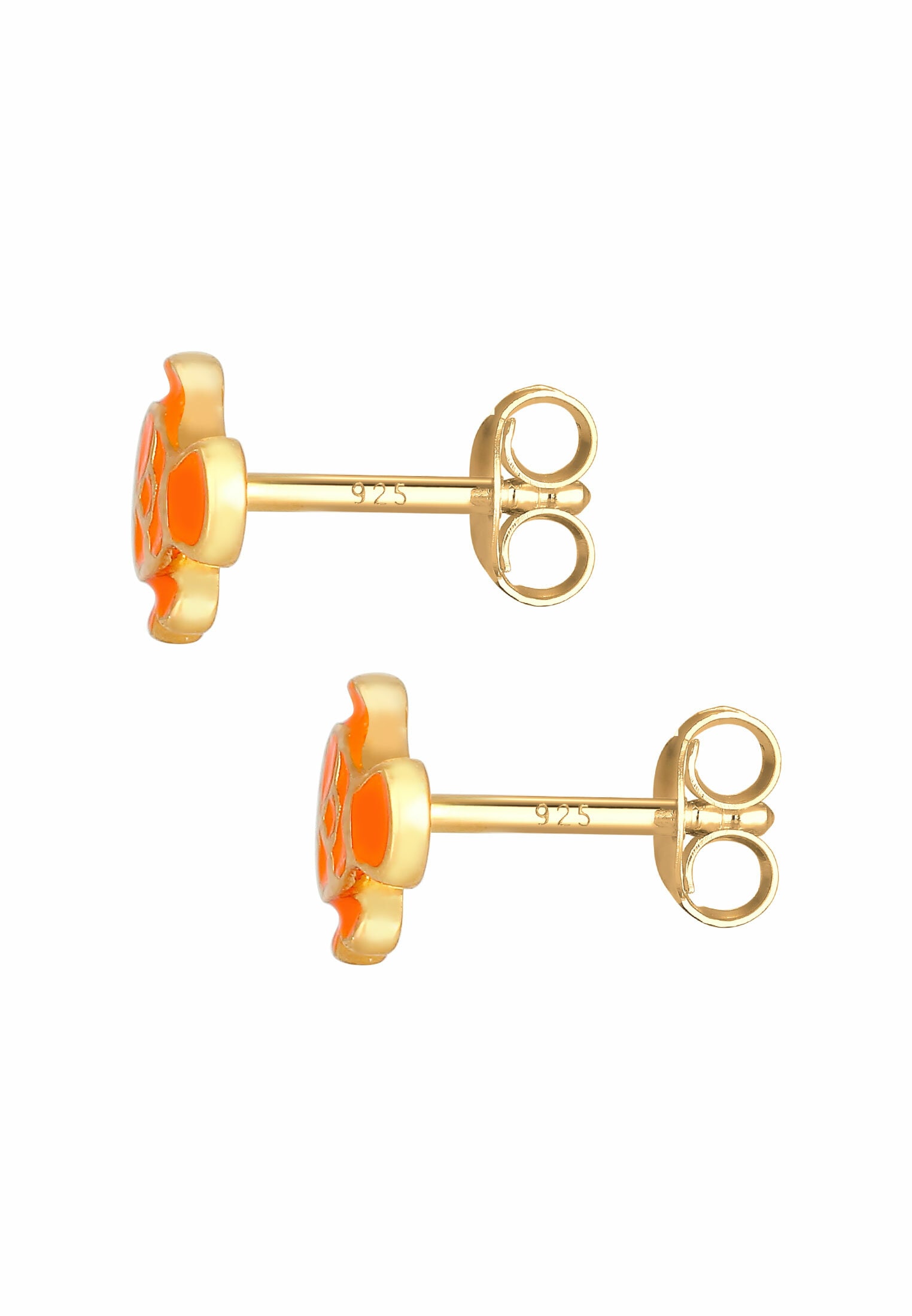 Elli Paar Ohrstecker »Ohrringe Kinder Fisch Emaille Religion 925 Silber«