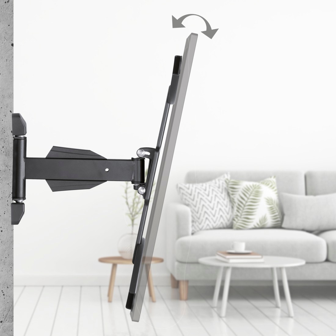 Hama TV-Wandhalterung »Wandhalterung (neigbar, schwenkbar, ausziehbar, 32"- 65", VESA400x400)« bis 165 cm Zoll bis 33 kg