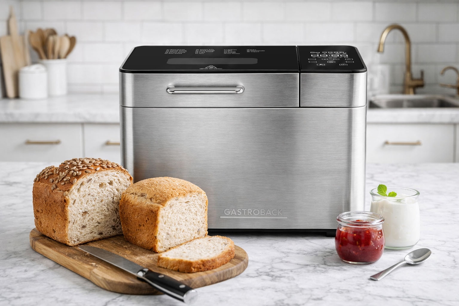 Gastroback Brotbackautomat »SCALE & CRUST PRO 42828« 18 Programme