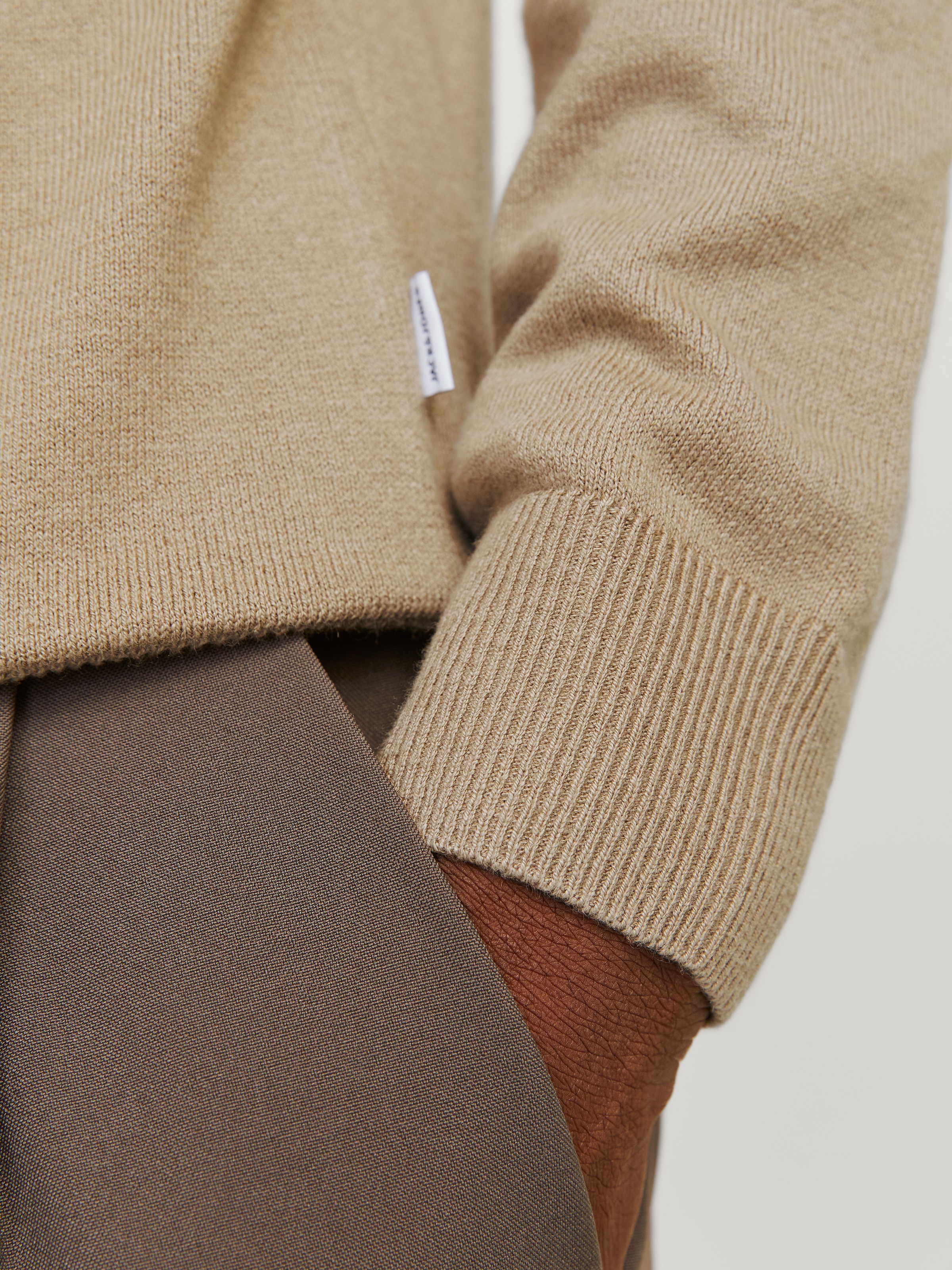 Jack & Jones Strickpullover »JJEEMIL KNIT CREW NECK NOOS«, mit Rundhalsausschnitt