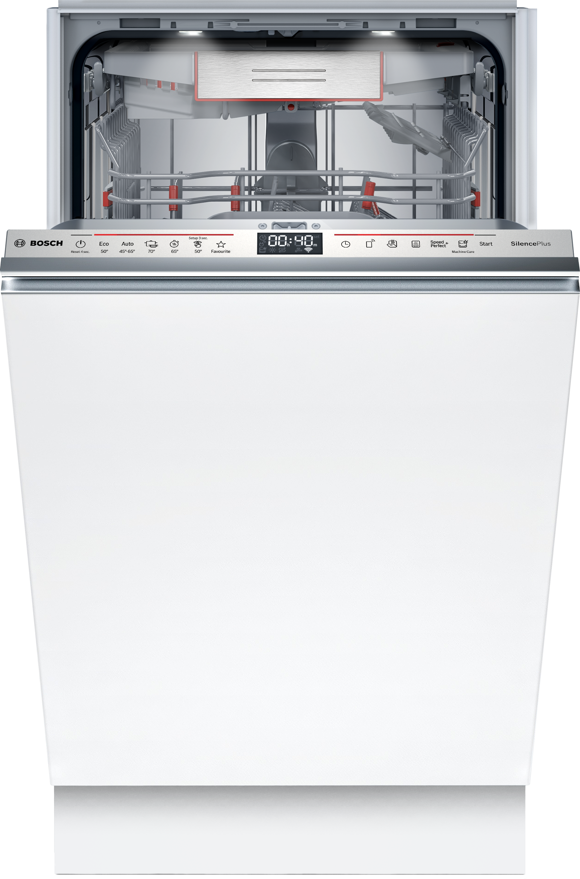 BOSCH vollintegrierbarer Geschirrspüler Serie 6 »SPV6EMX05E«, 10 Maßgedecke
