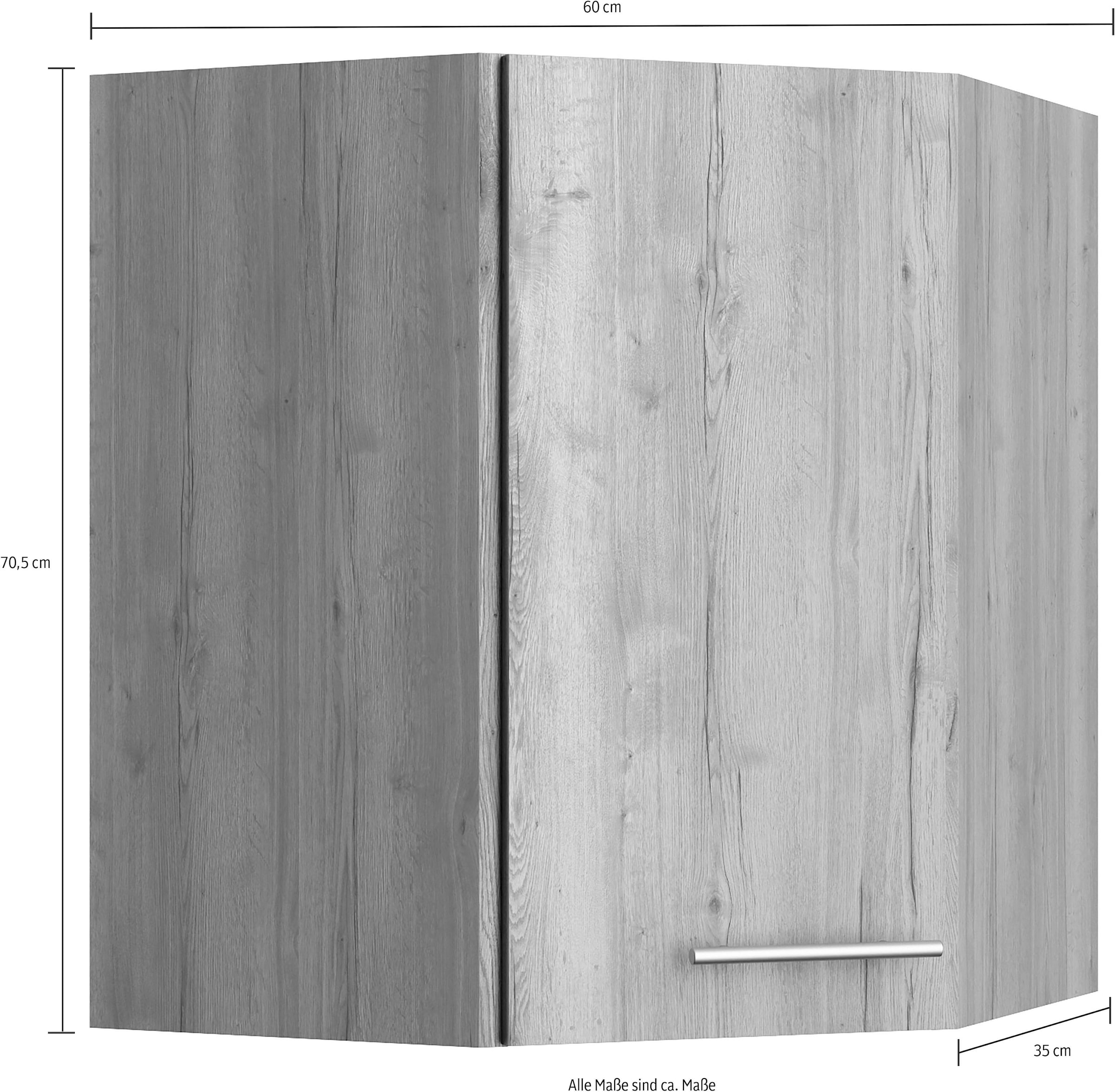 OPTIFIT Eckhängeschrank »Klara«, Breite 60 x 60 cm